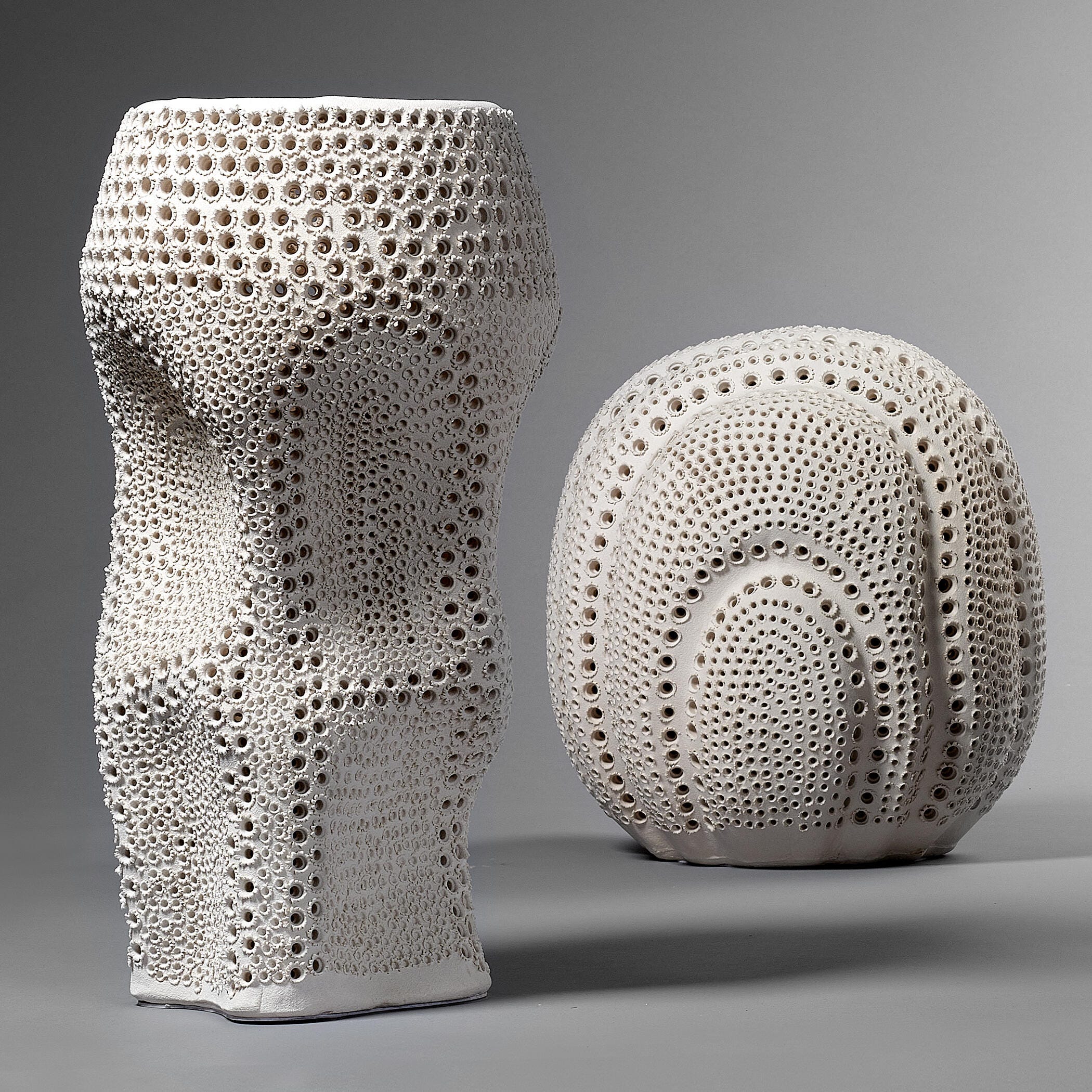 Relaxed Elegance Astrid Vase, White, large