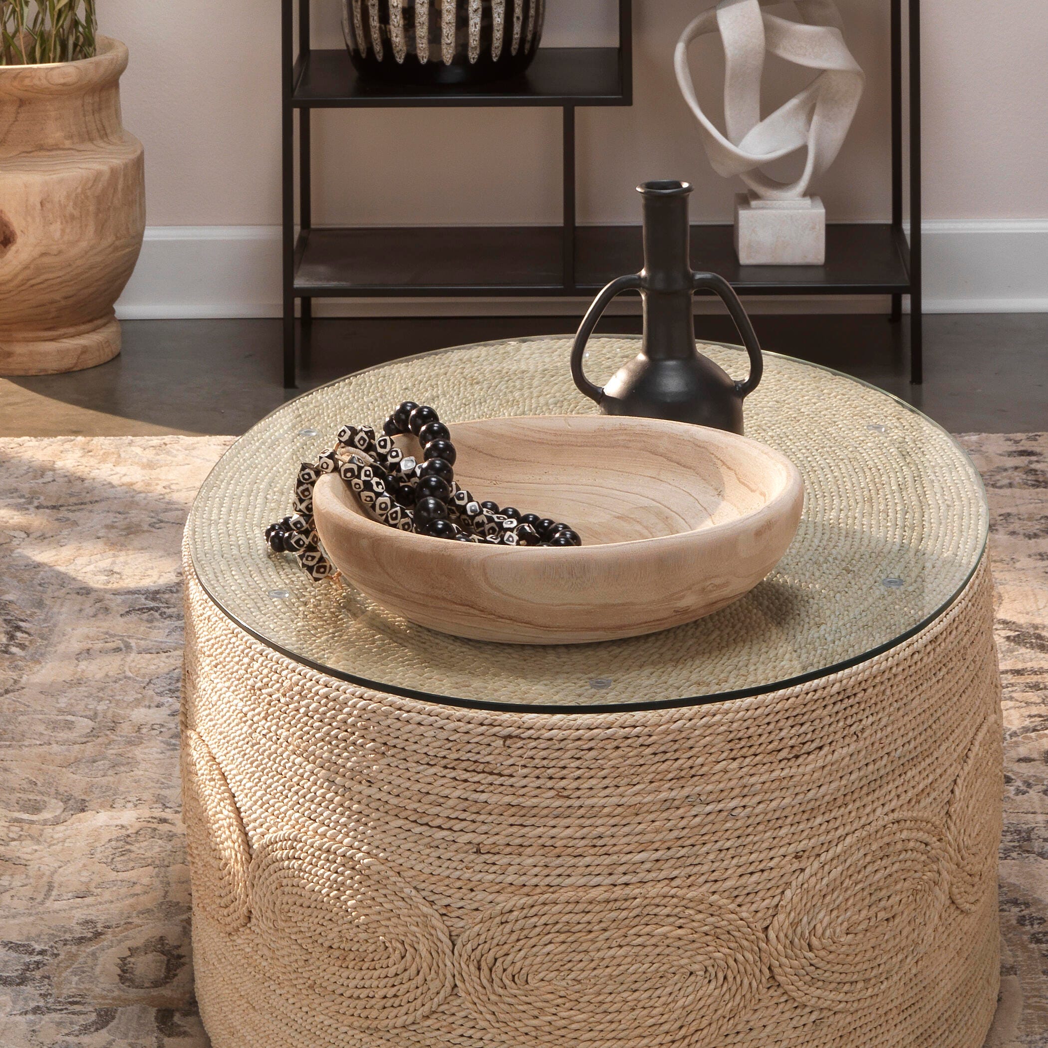 Relaxed Elegance Solana Textured Bowl, , large