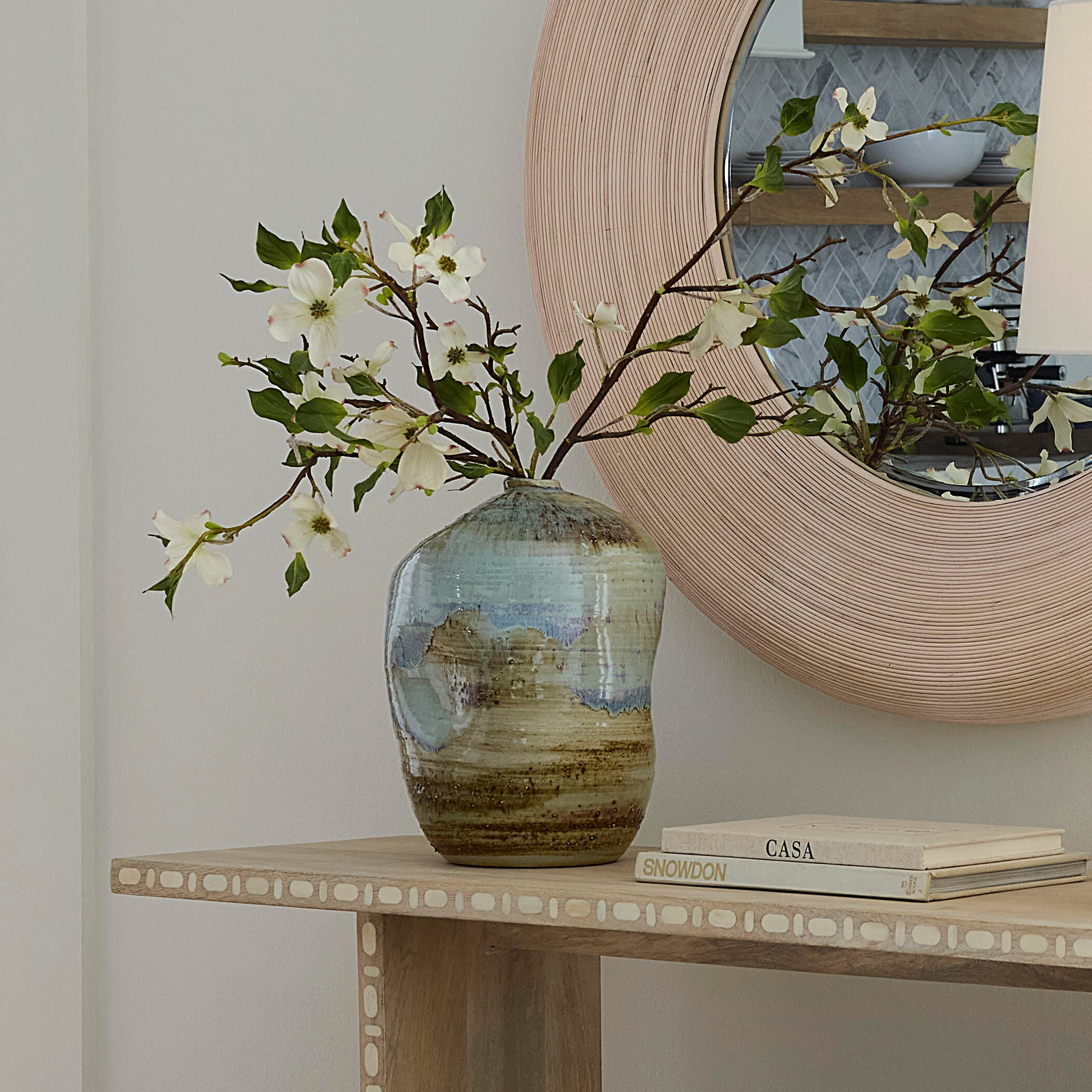 Relaxed Elegance Thera Vessel Vase, , large