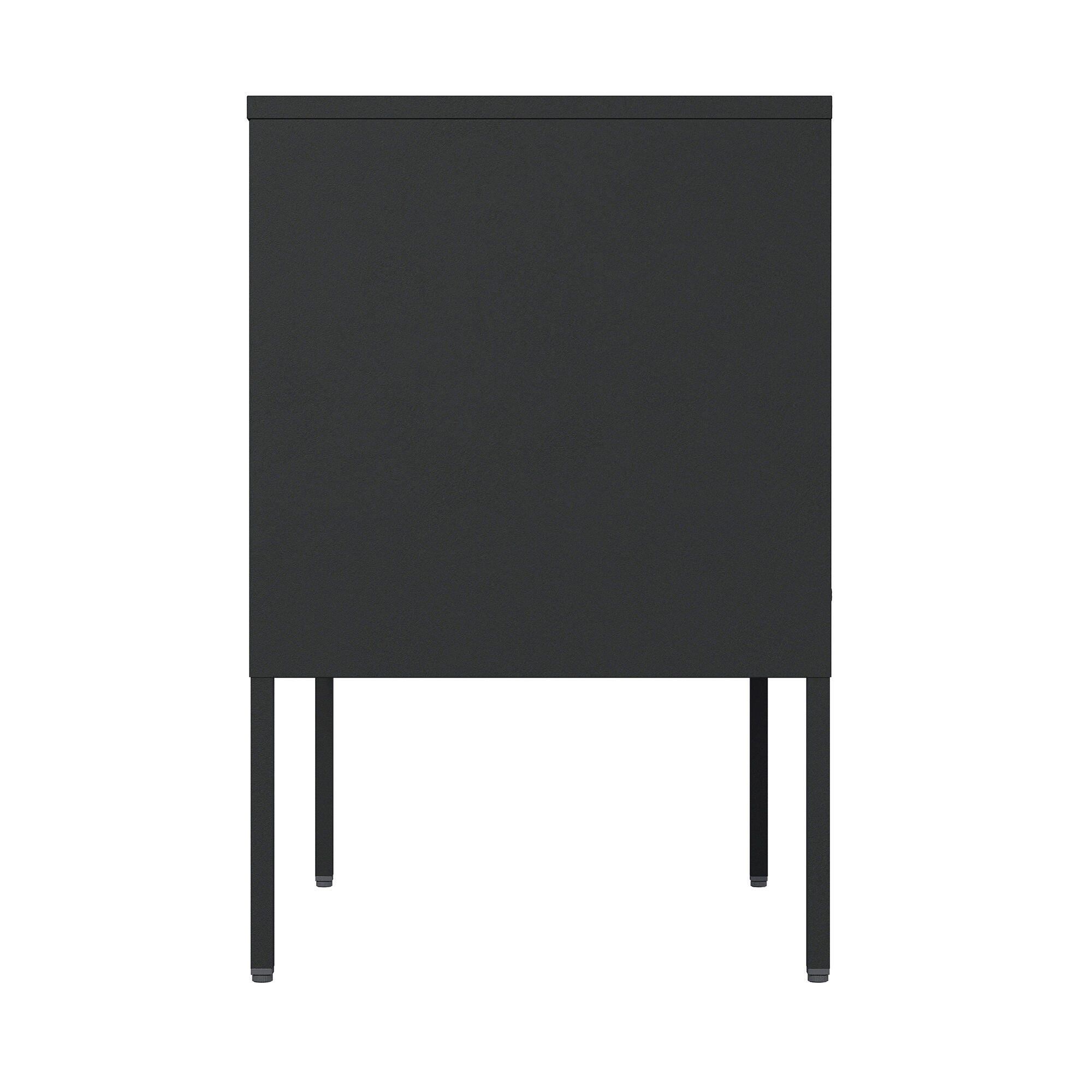 Manhattan Comfort Ava 24" Accent Cabinet, Black, large