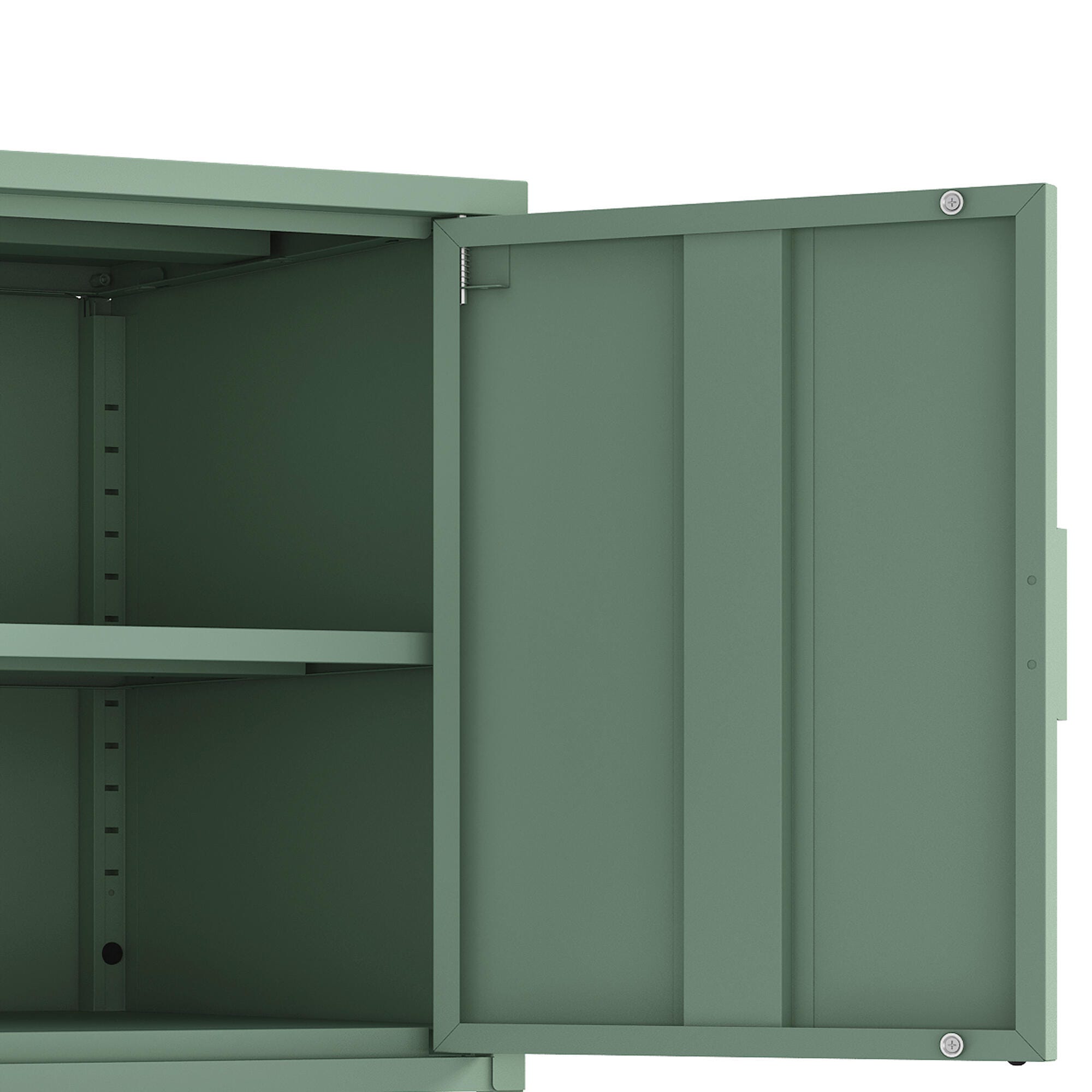 Manhattan Comfort Ava 24" Accent Cabinet, Green, large