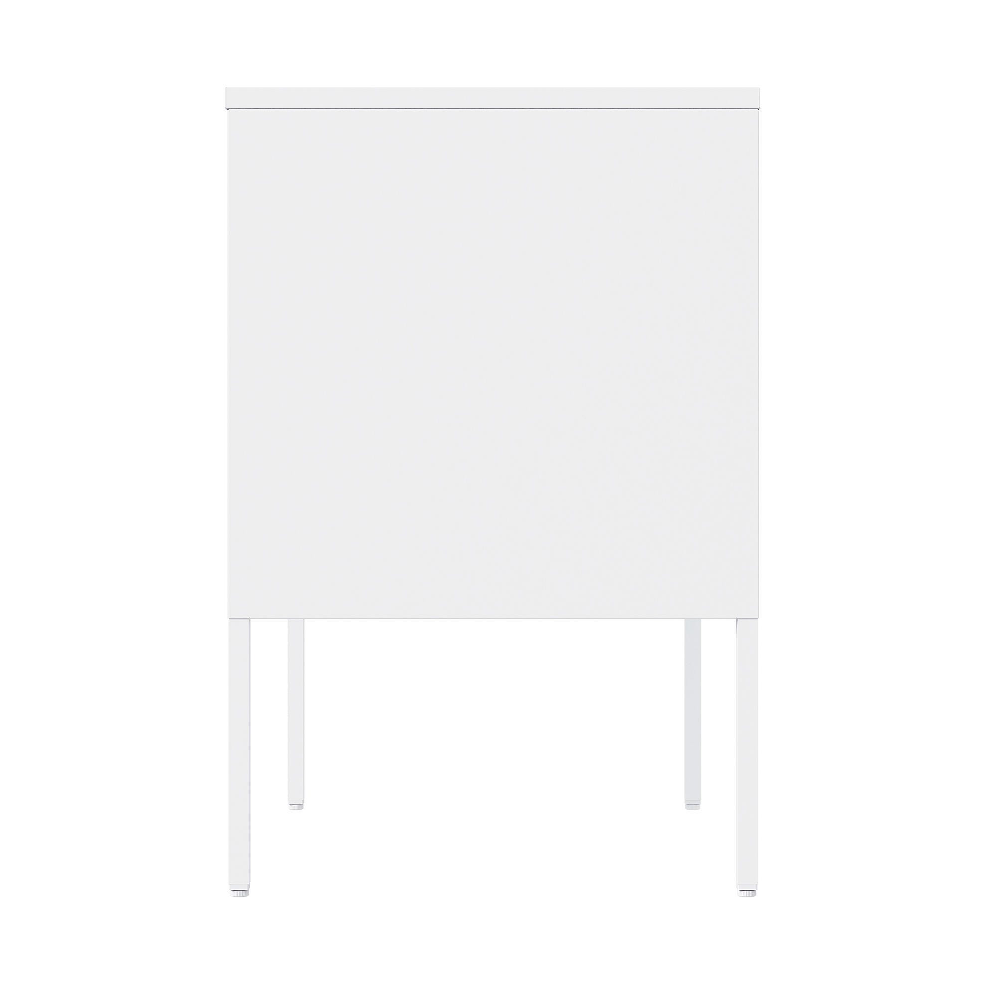 Manhattan Comfort Ava 24" Accent Cabinet, White, large
