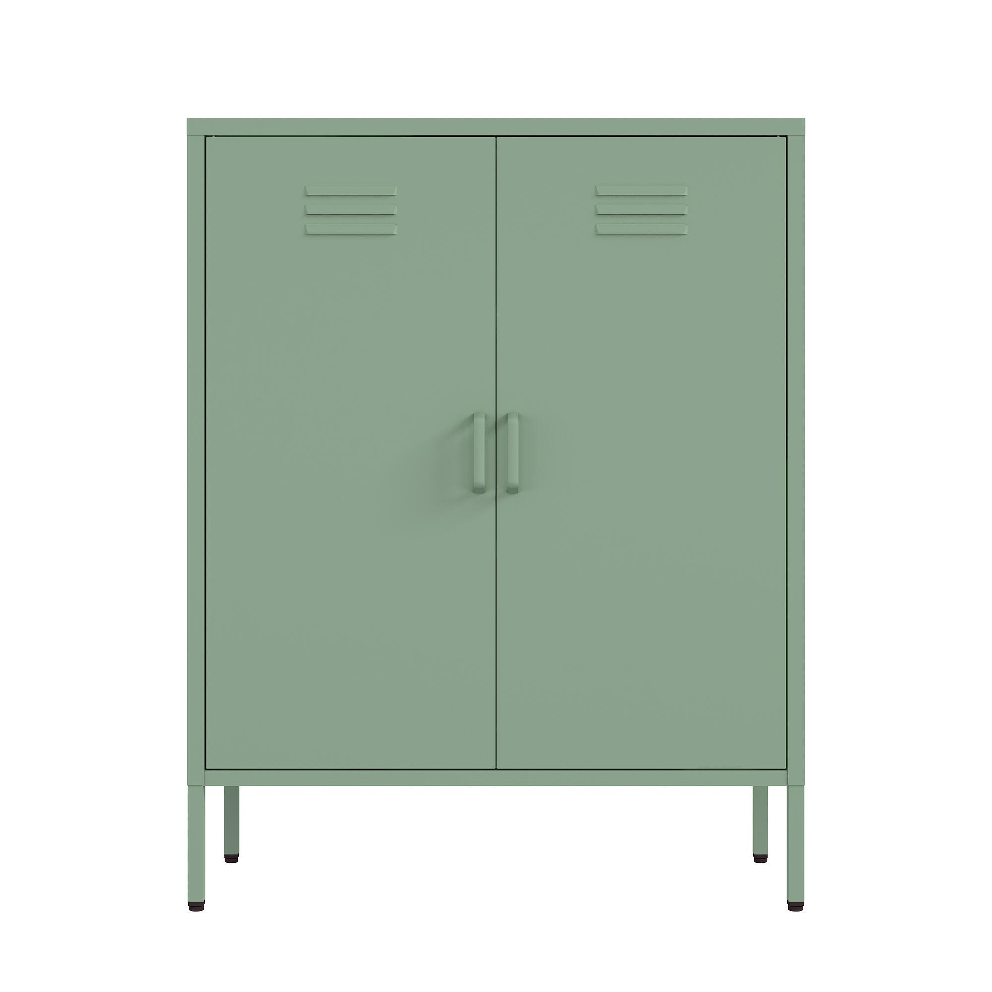 Manhattan Comfort Naomi 31" Accent Cabinet, Green, large