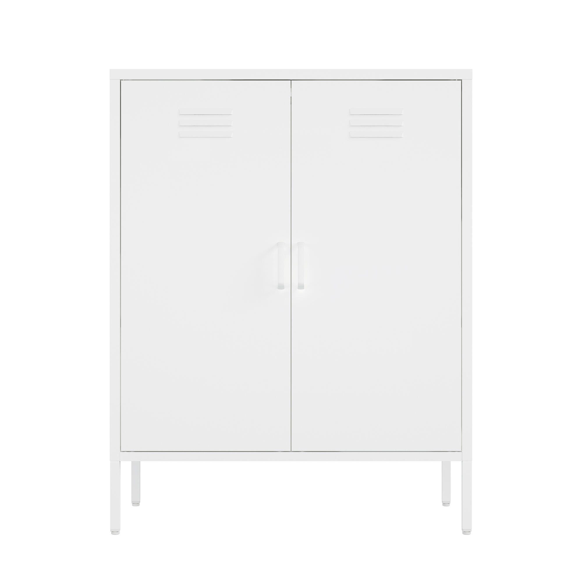 Manhattan Comfort Naomi 31" Accent Cabinet, White, large