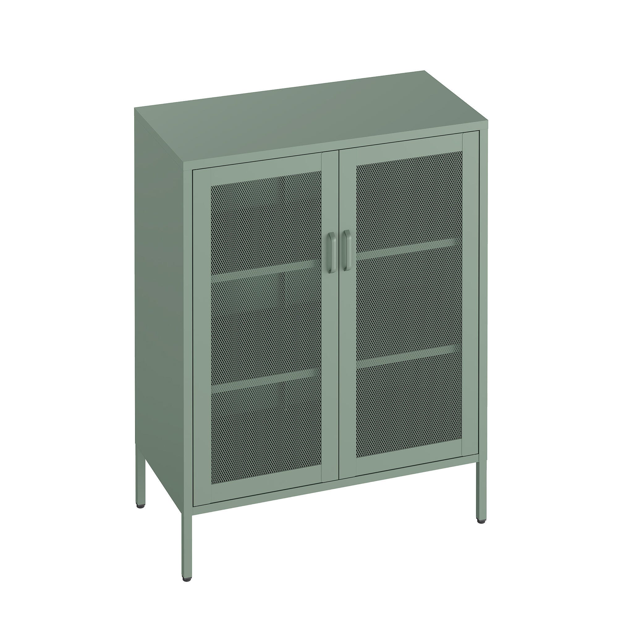 Manhattan Comfort Amelia 31" Accent Cabinet, Green, large