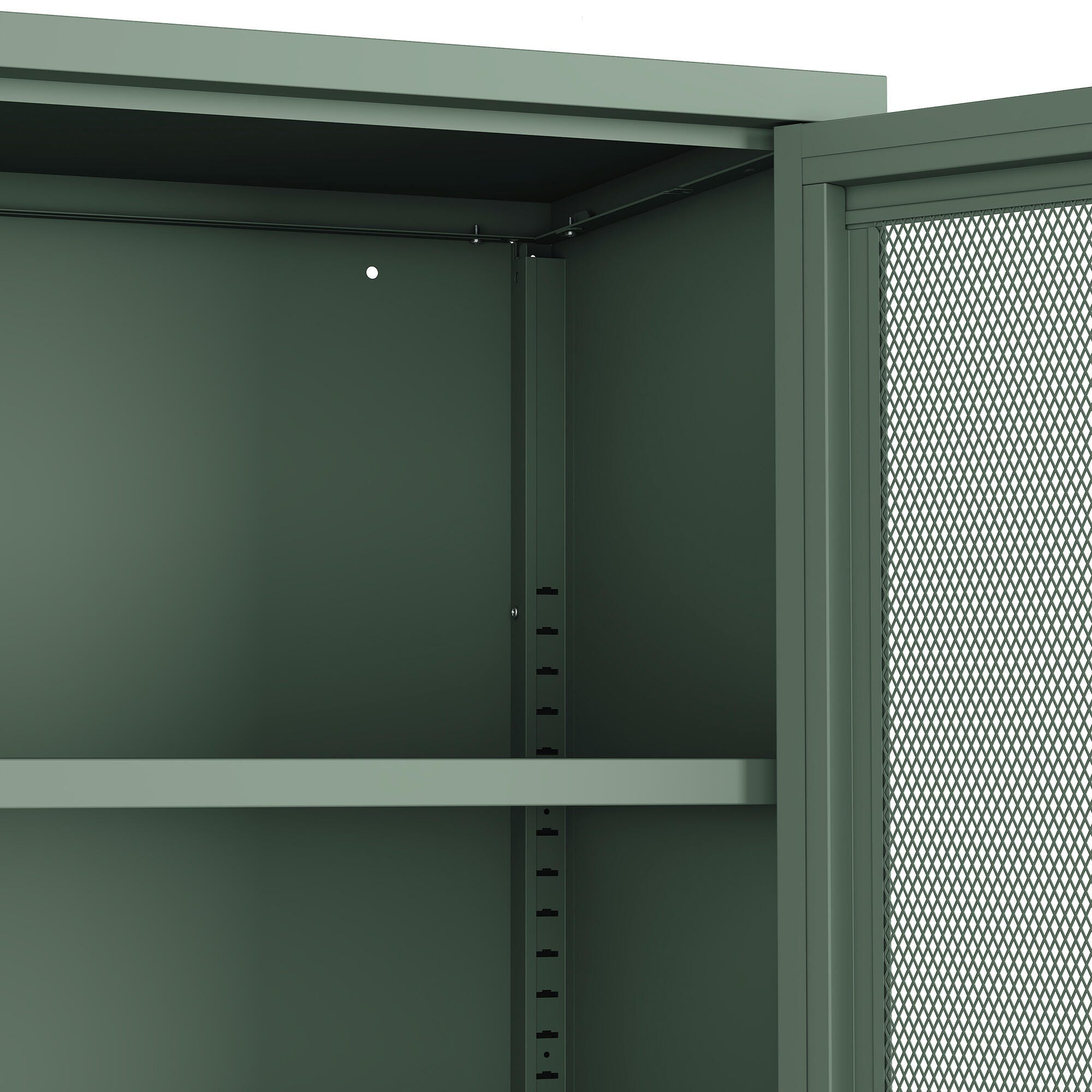 Manhattan Comfort Amelia 31" Accent Cabinet, Green, large
