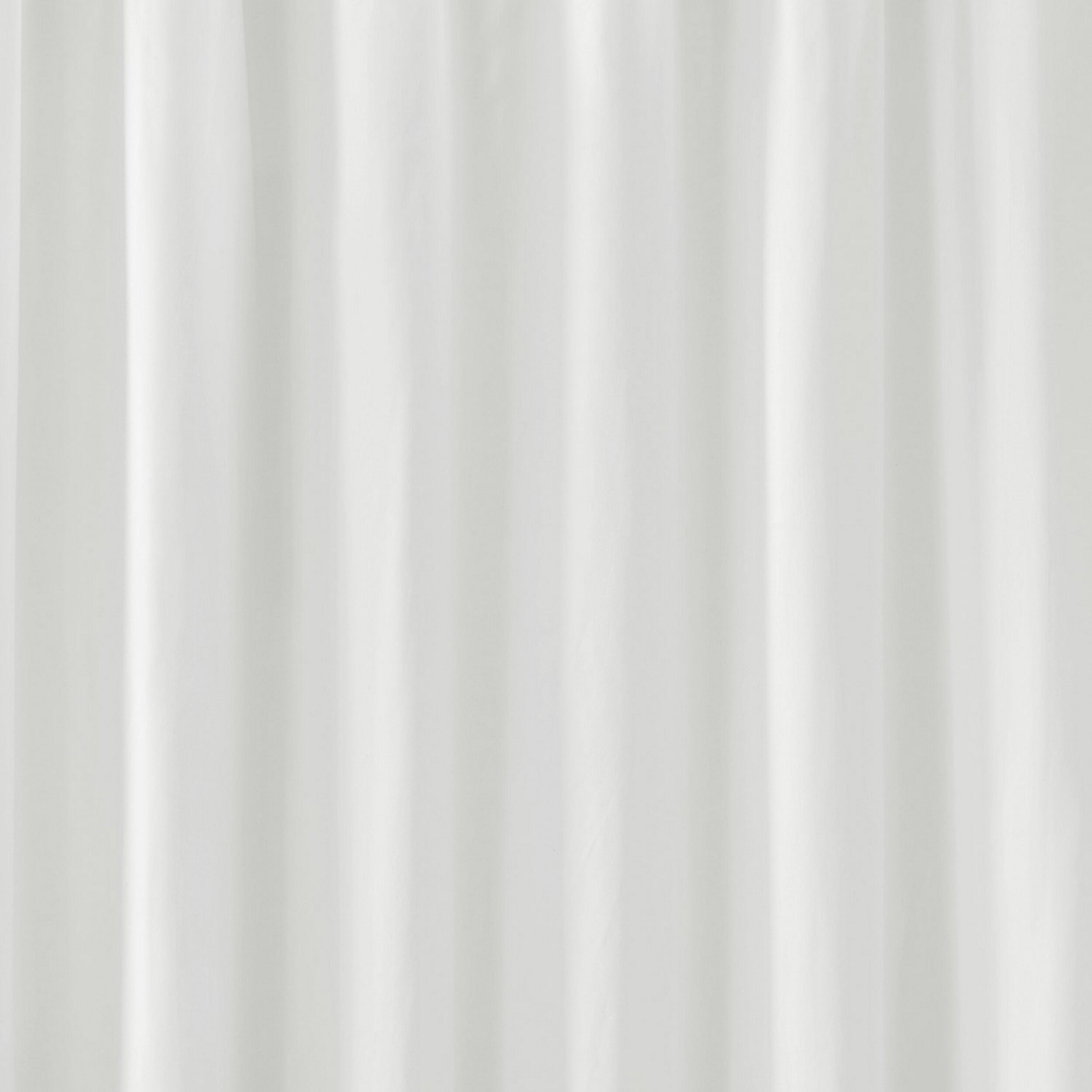 Brooklyn Loom 84" Window Panel Pair, White, large