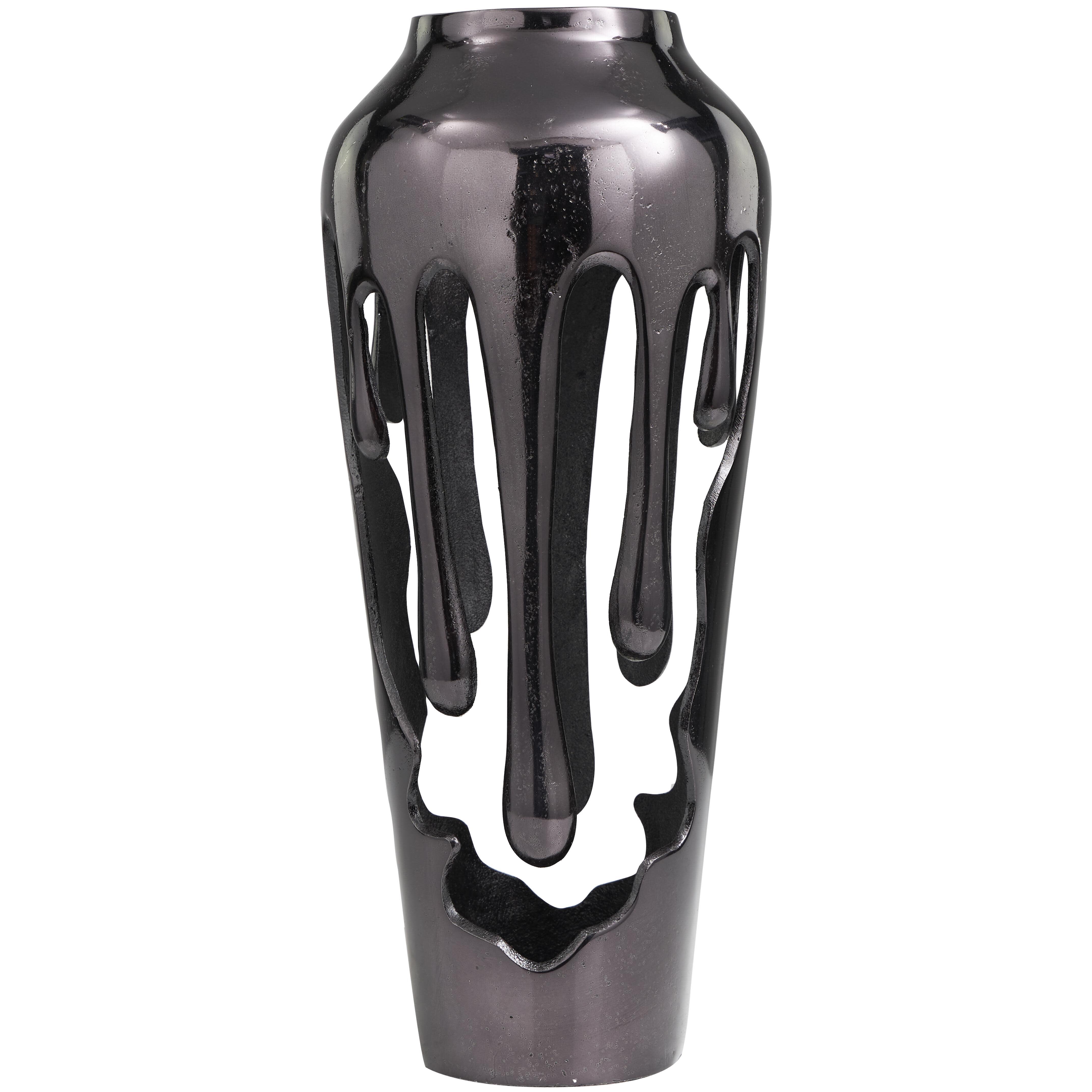 Bayberry Lane Melting Designed Body Decorative Vase, , large