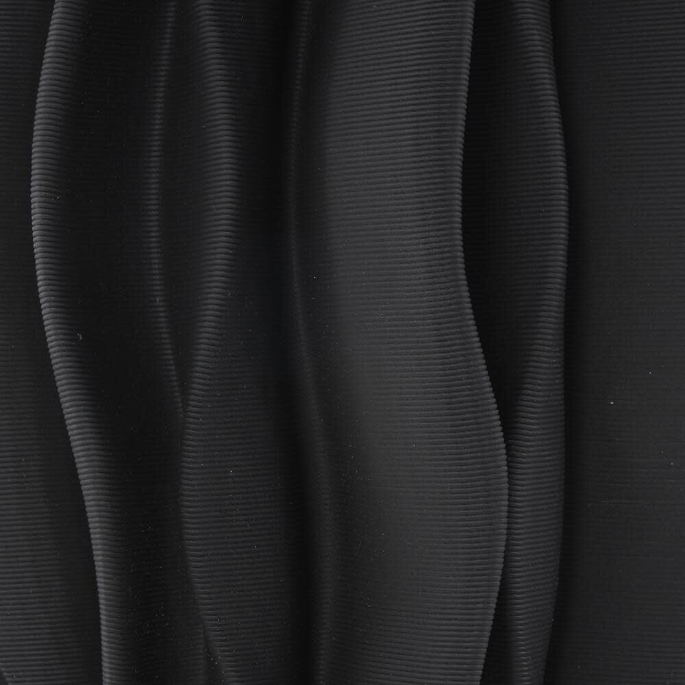 Bayberry Lane Wavy Ribbed Decorative Vase, Black, large