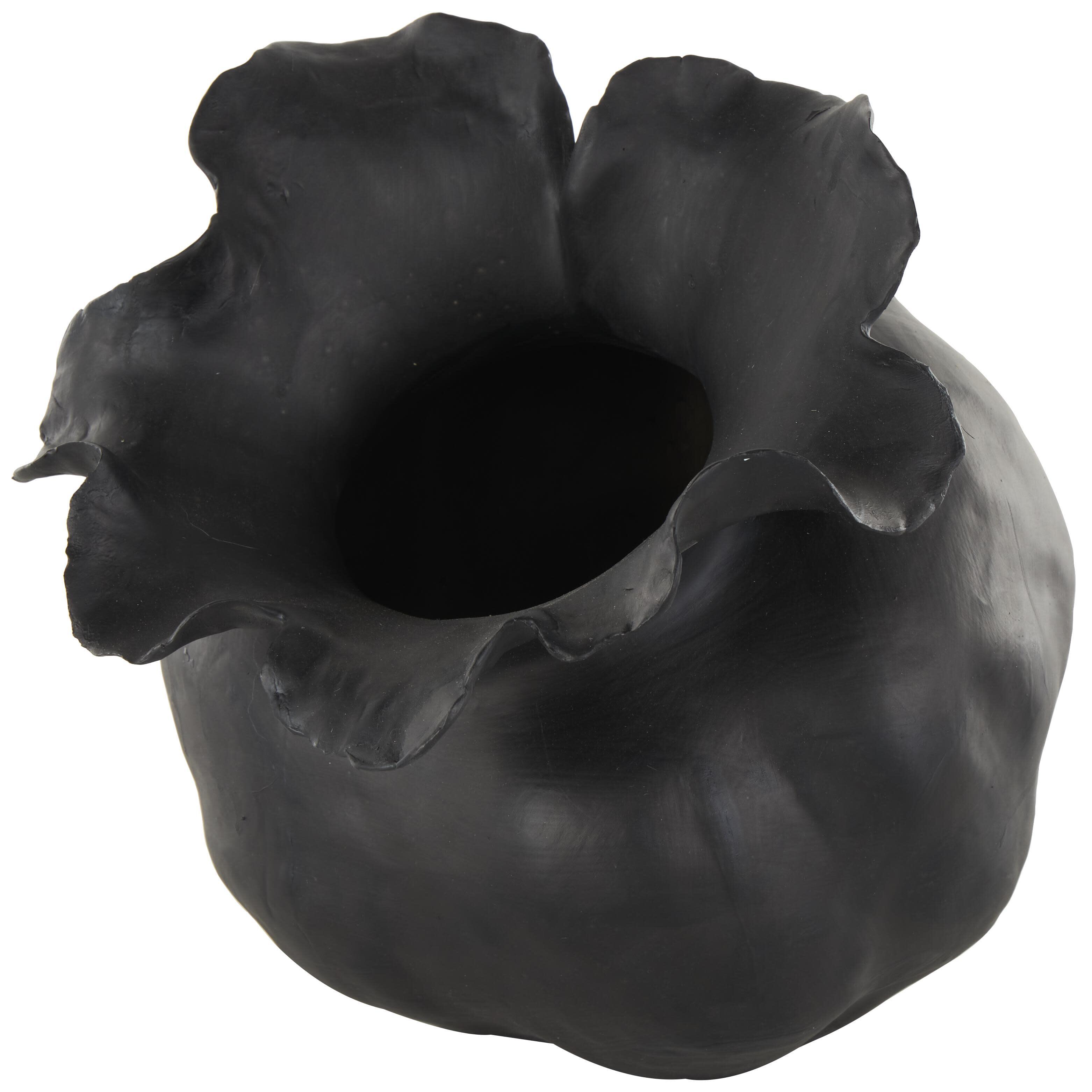 Bayberry Lane Wide Floral Decorative Vase, , large