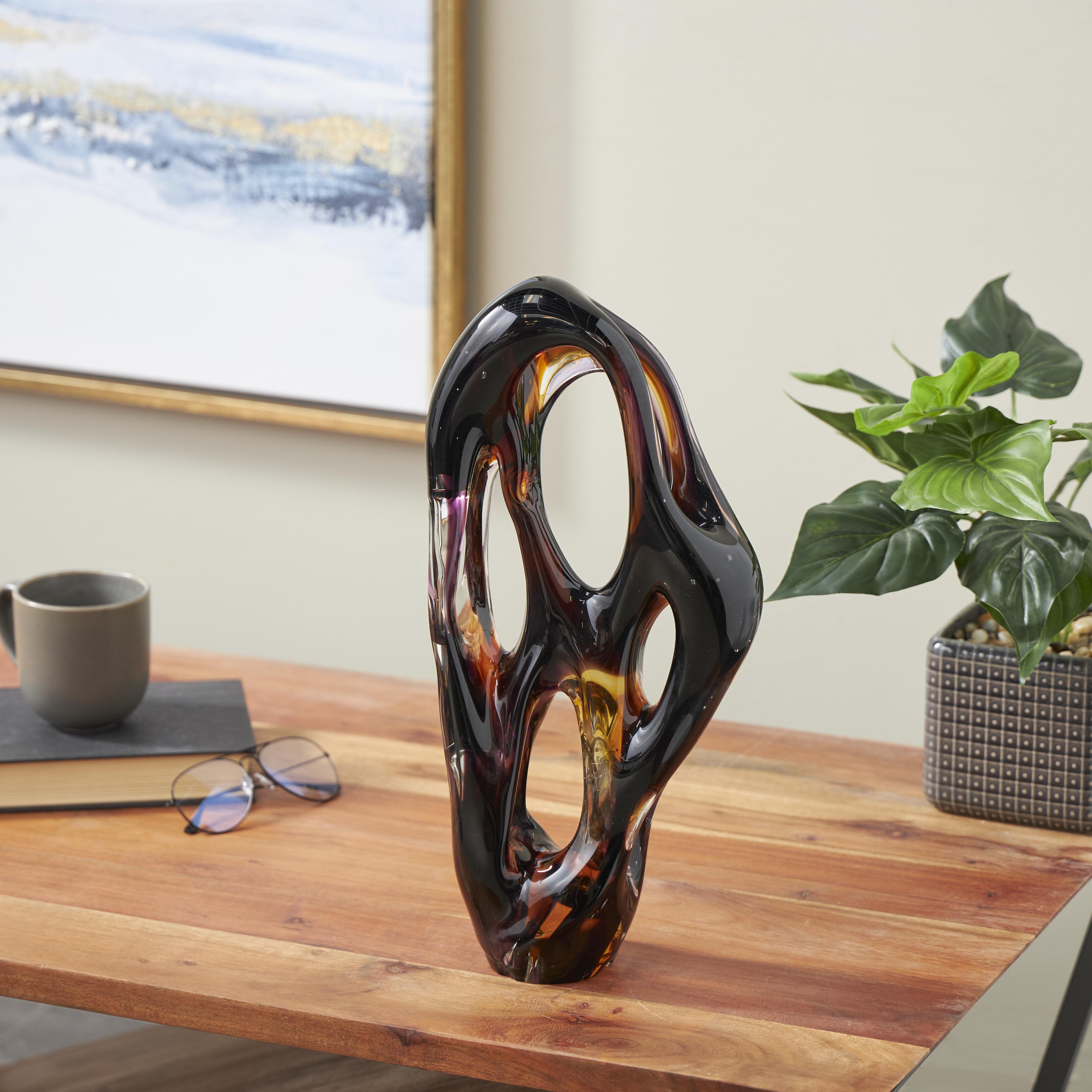 Bayberry Lane Amber Accents Decorative Sculpture, , rollover