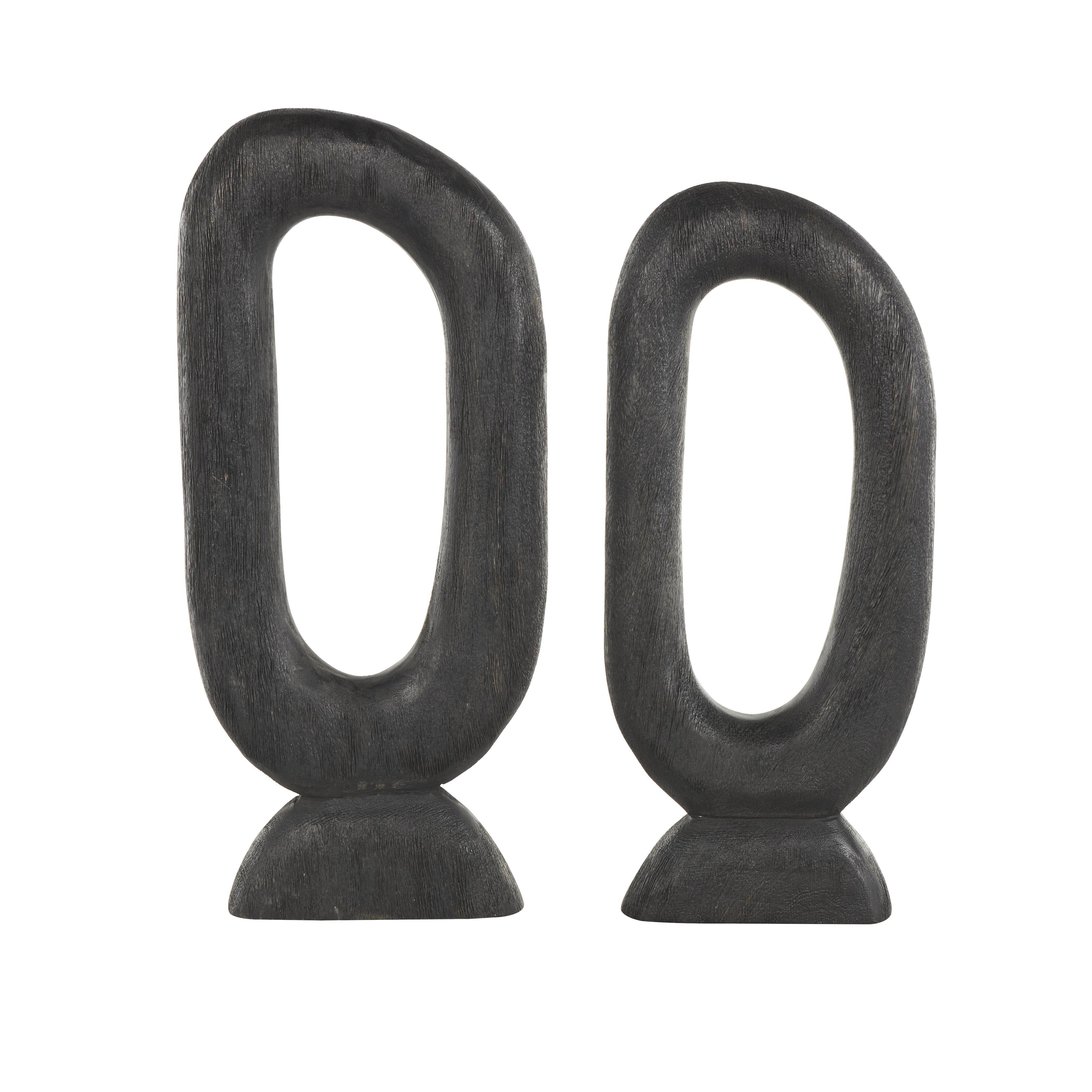 Bayberry Lane Decorative Oval Sculpture Set, , large