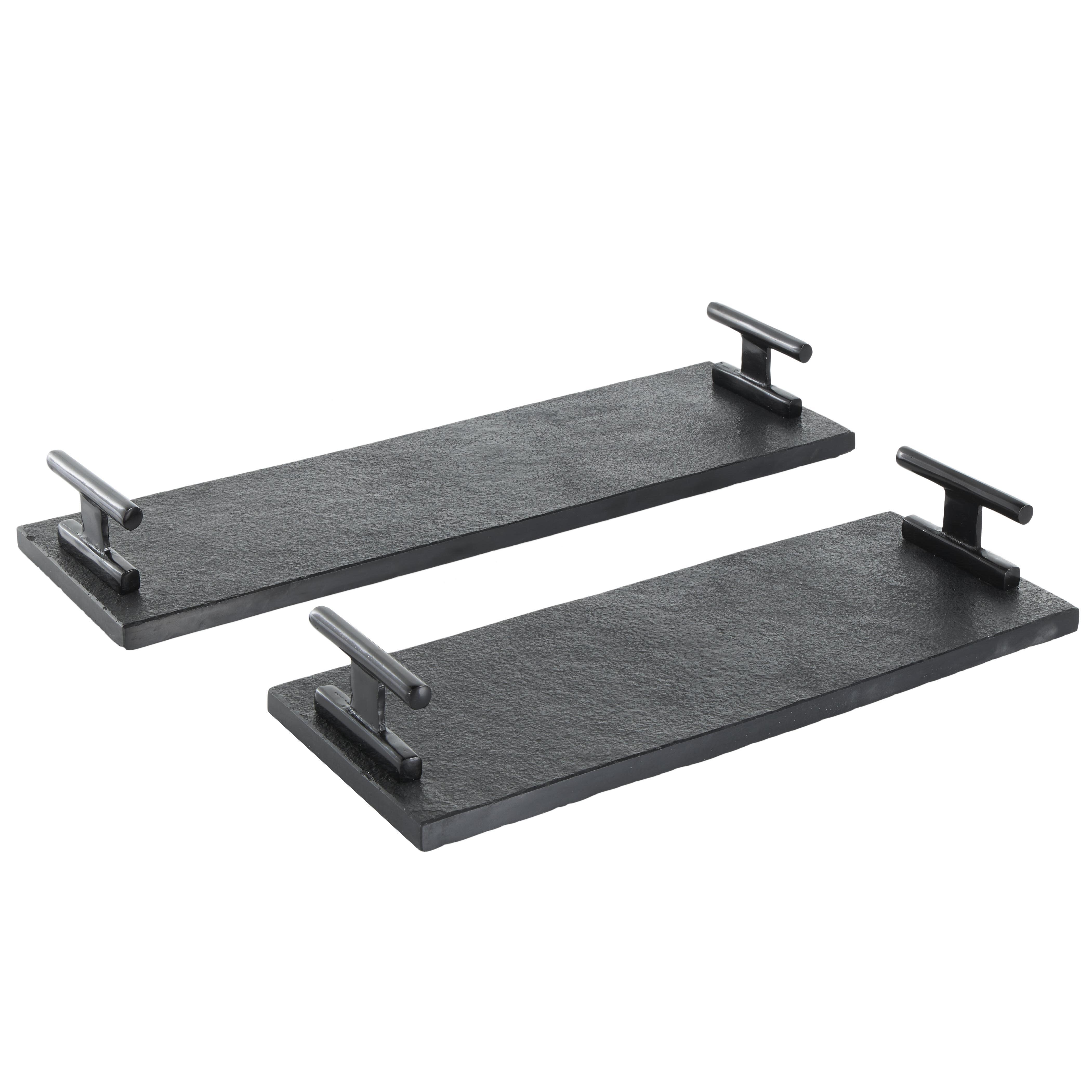 Bayberry Lane Rod Handles Decor Tray Set, , large