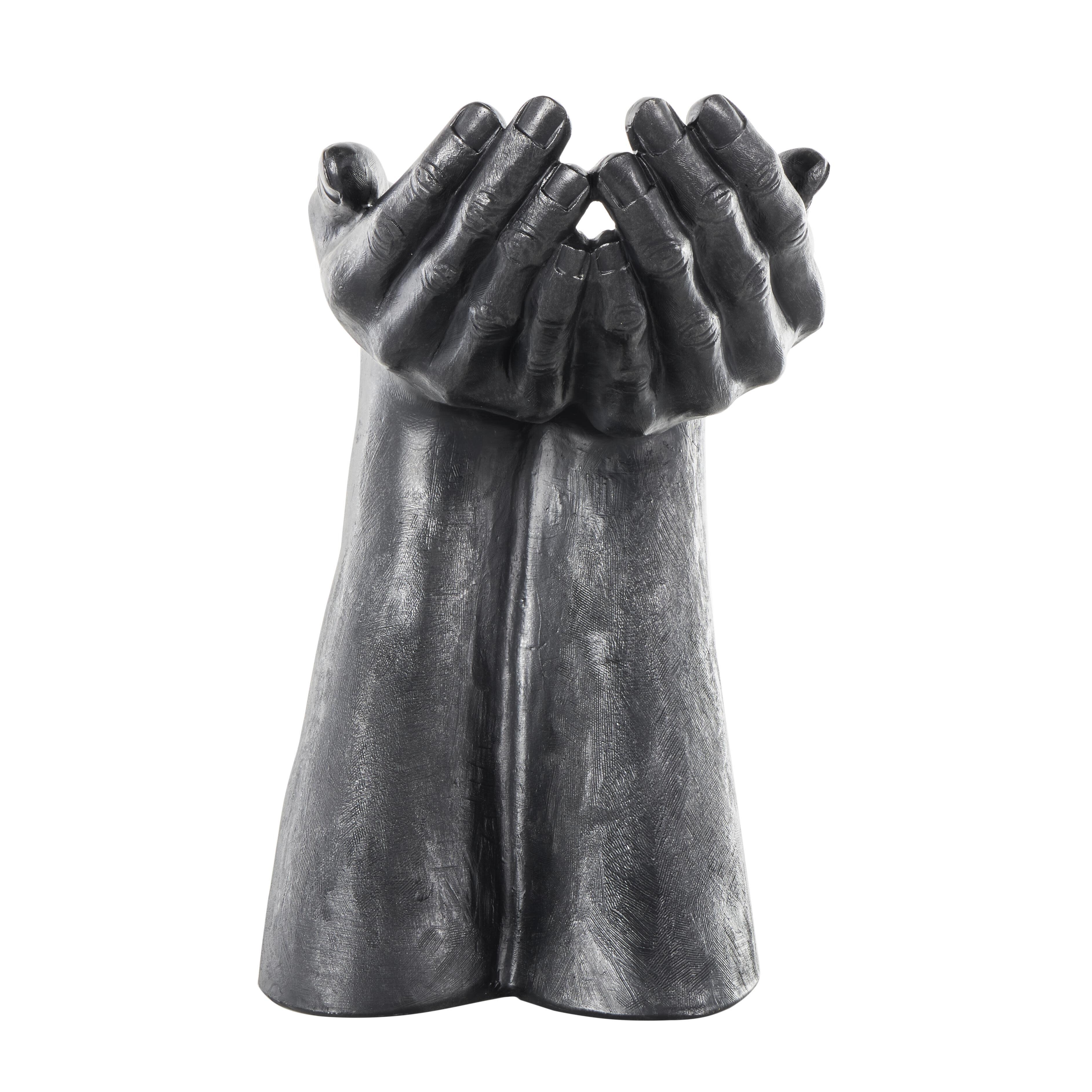 Bayberry Lane Decorative Hands Open Sculpture, , large