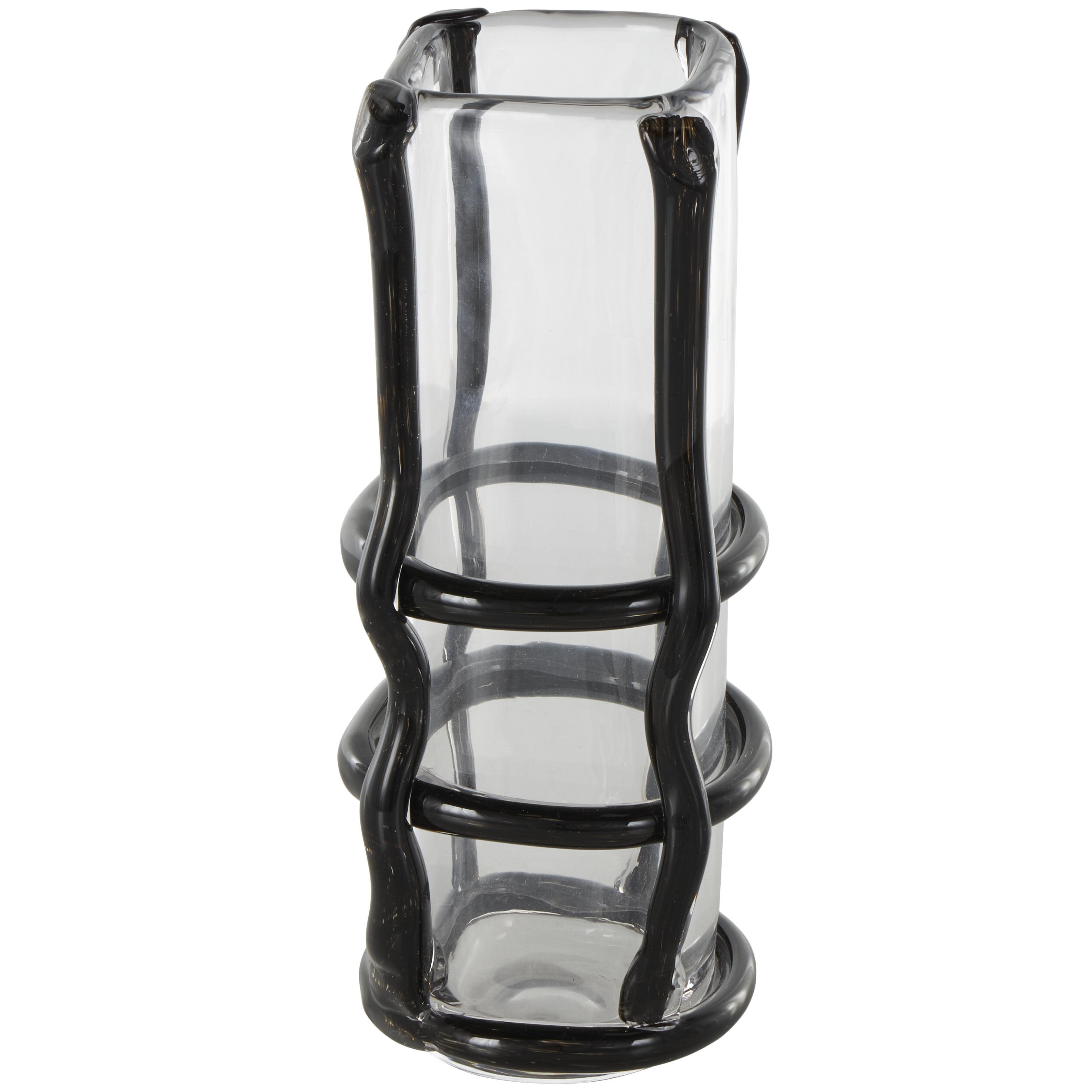 Bayberry Lane Decorative Vase, Black, large