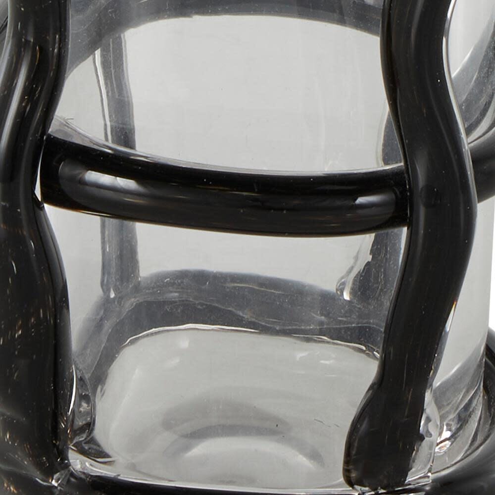 Bayberry Lane Decorative Vase, Black, large