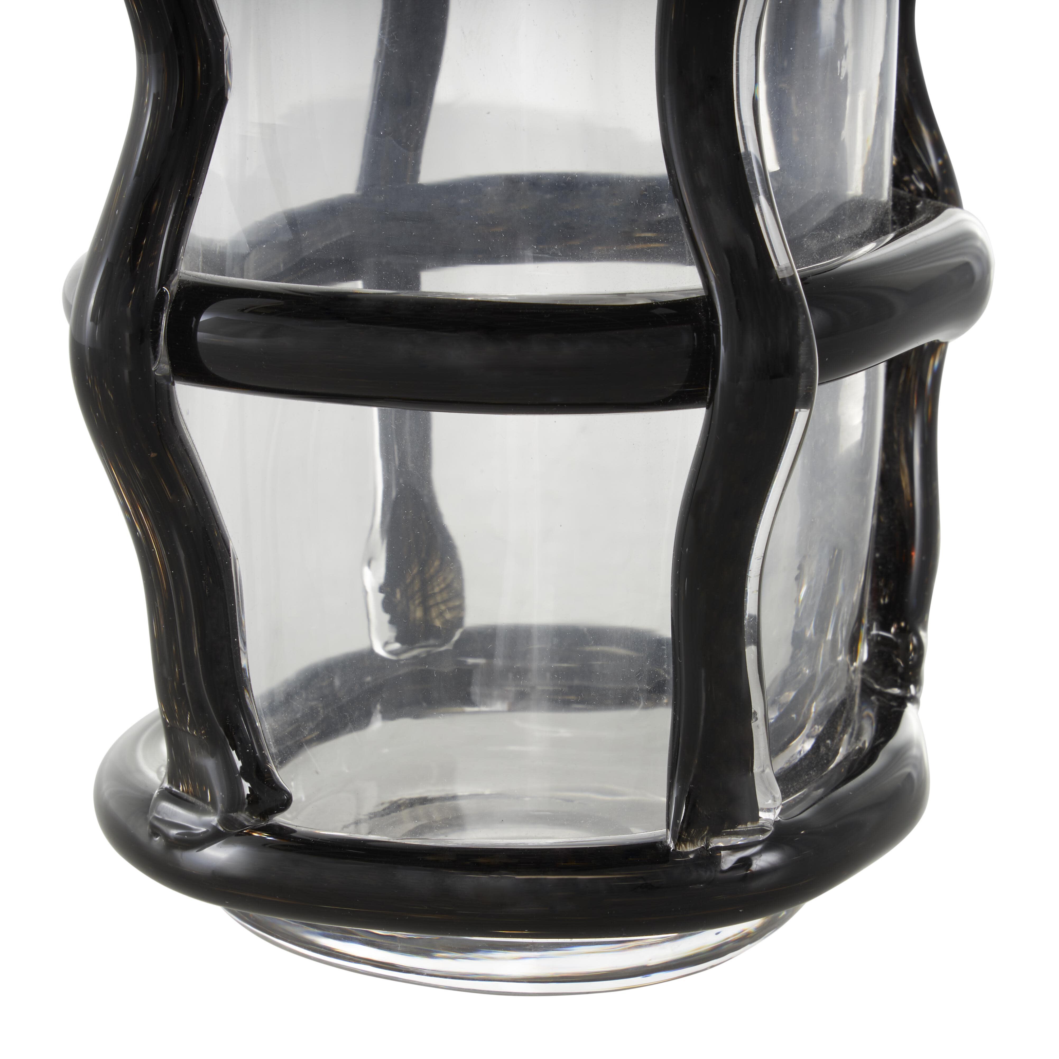 Bayberry Lane Decorative Vase, Black, large