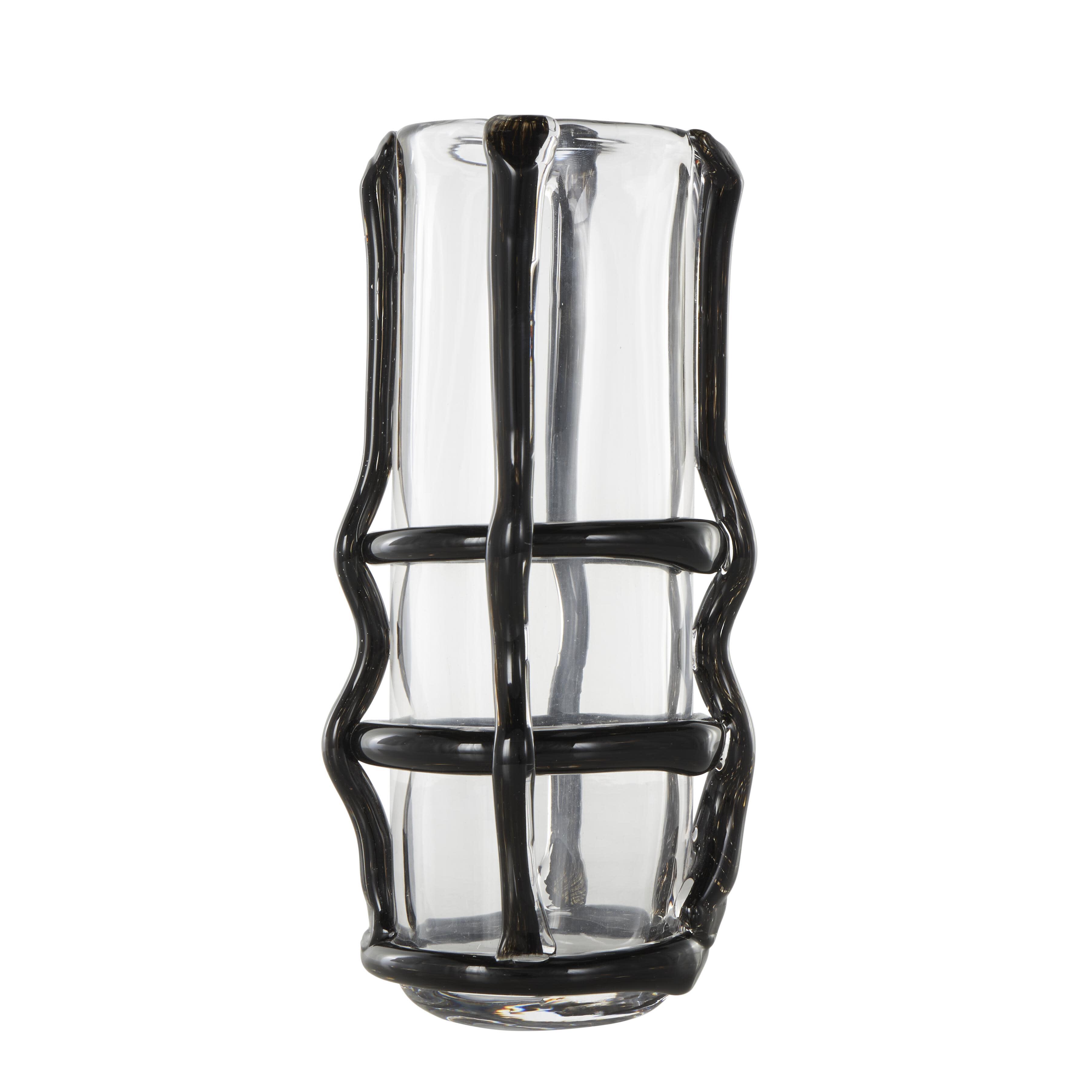 Bayberry Lane Decorative Vase, Black, large