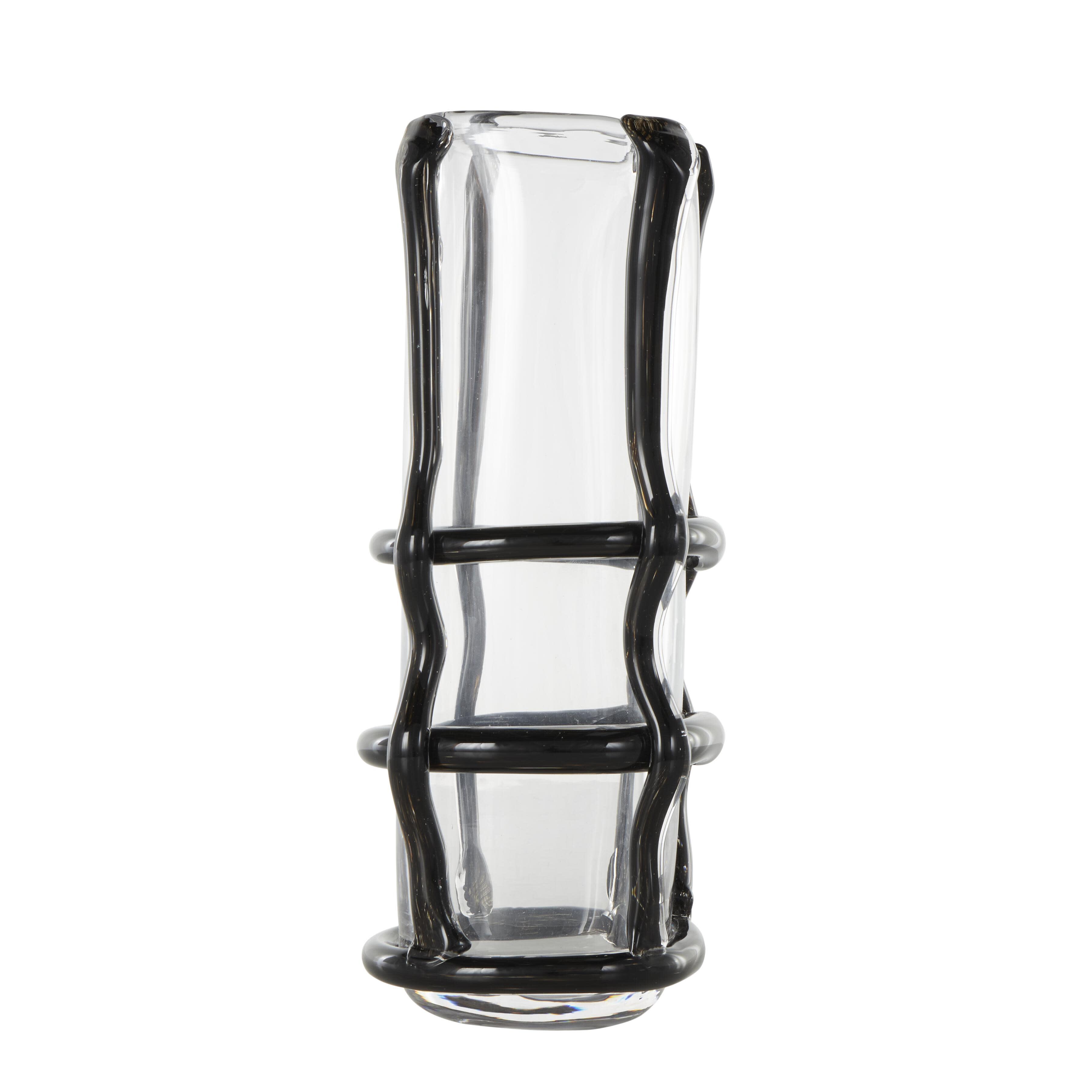 Bayberry Lane Decorative Vase, Black, large