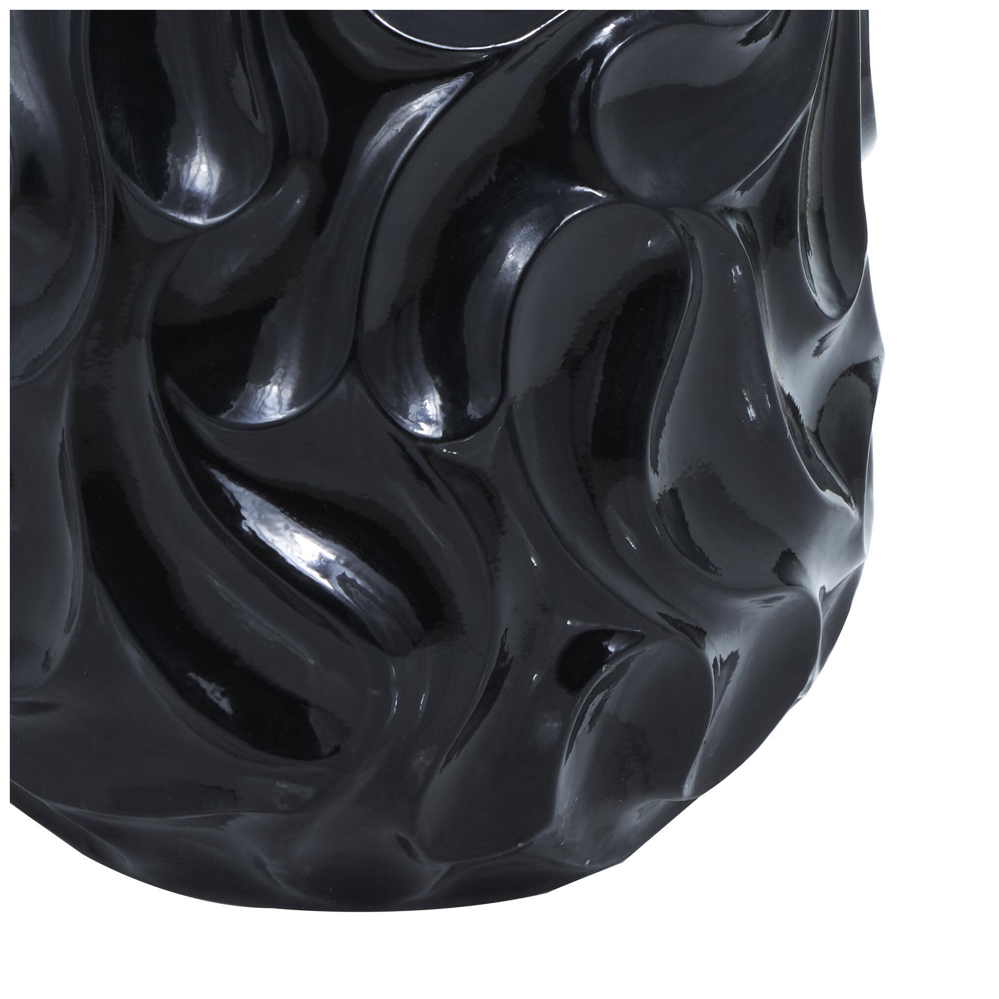 Bayberry Lane Wavy Textured Decorative Vase, , large