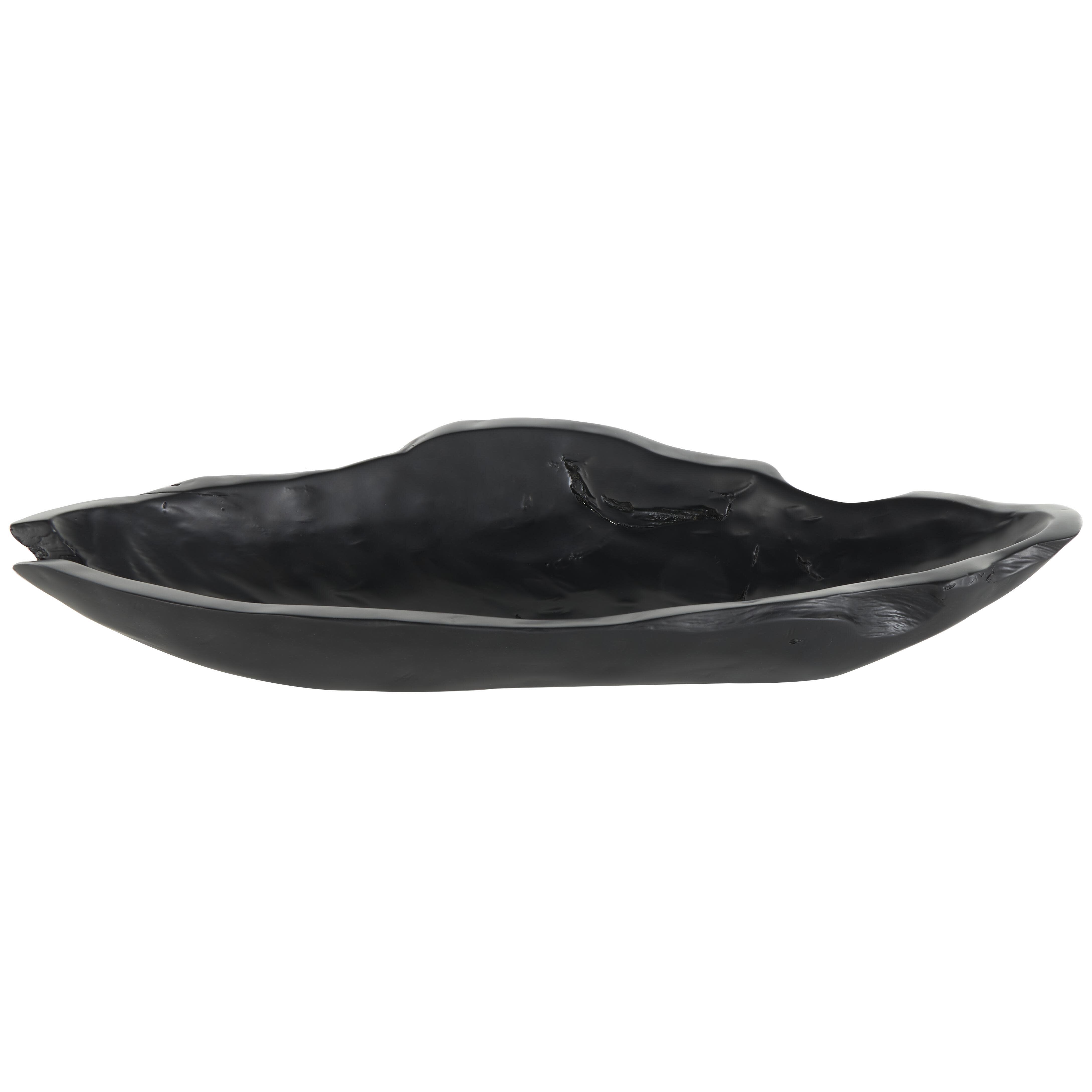 Bayberry Lane Live Edge Abstract Decorative Bowl, , large