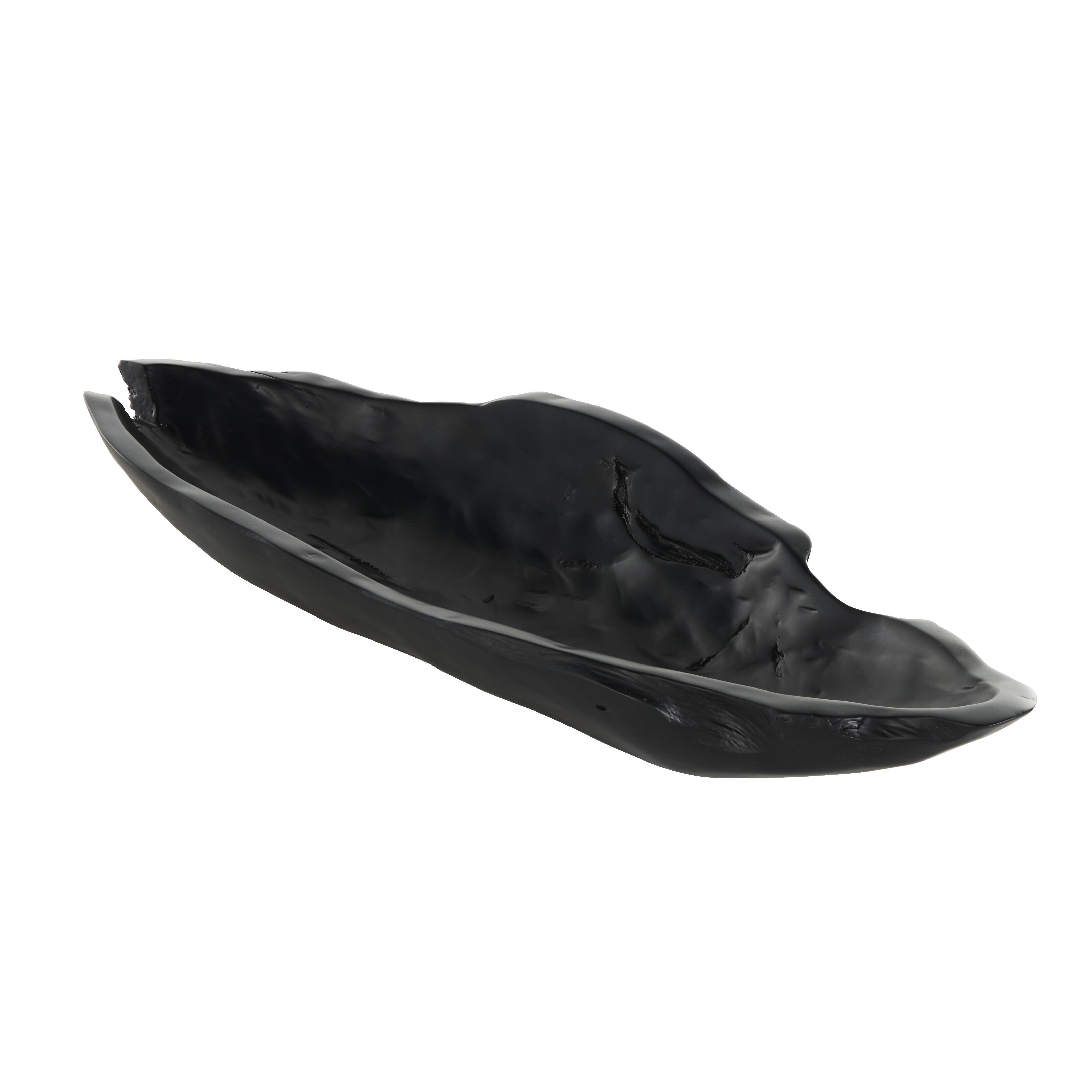 Bayberry Lane Live Edge Abstract Decorative Bowl, , large