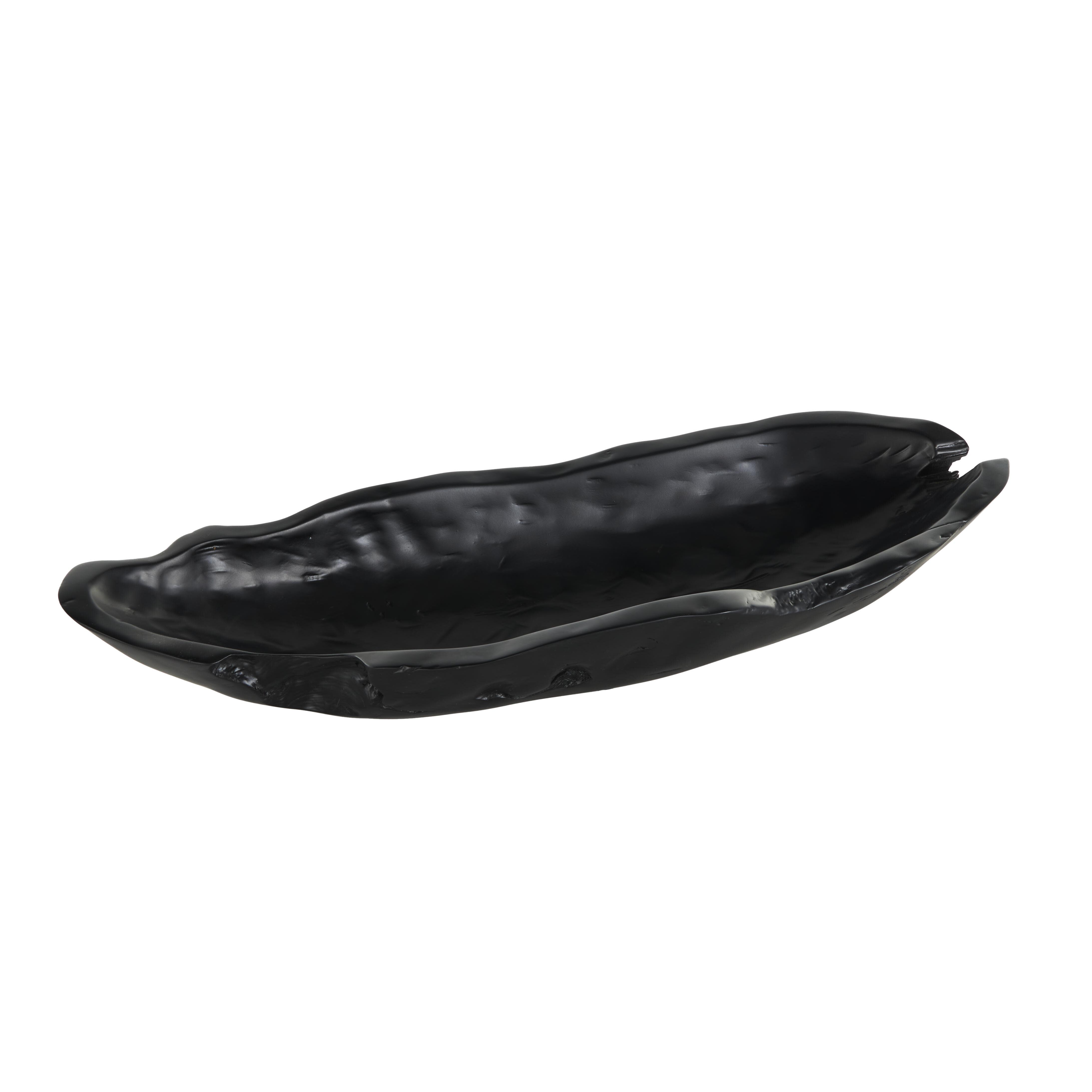 Bayberry Lane Live Edge Abstract Decorative Bowl, , large