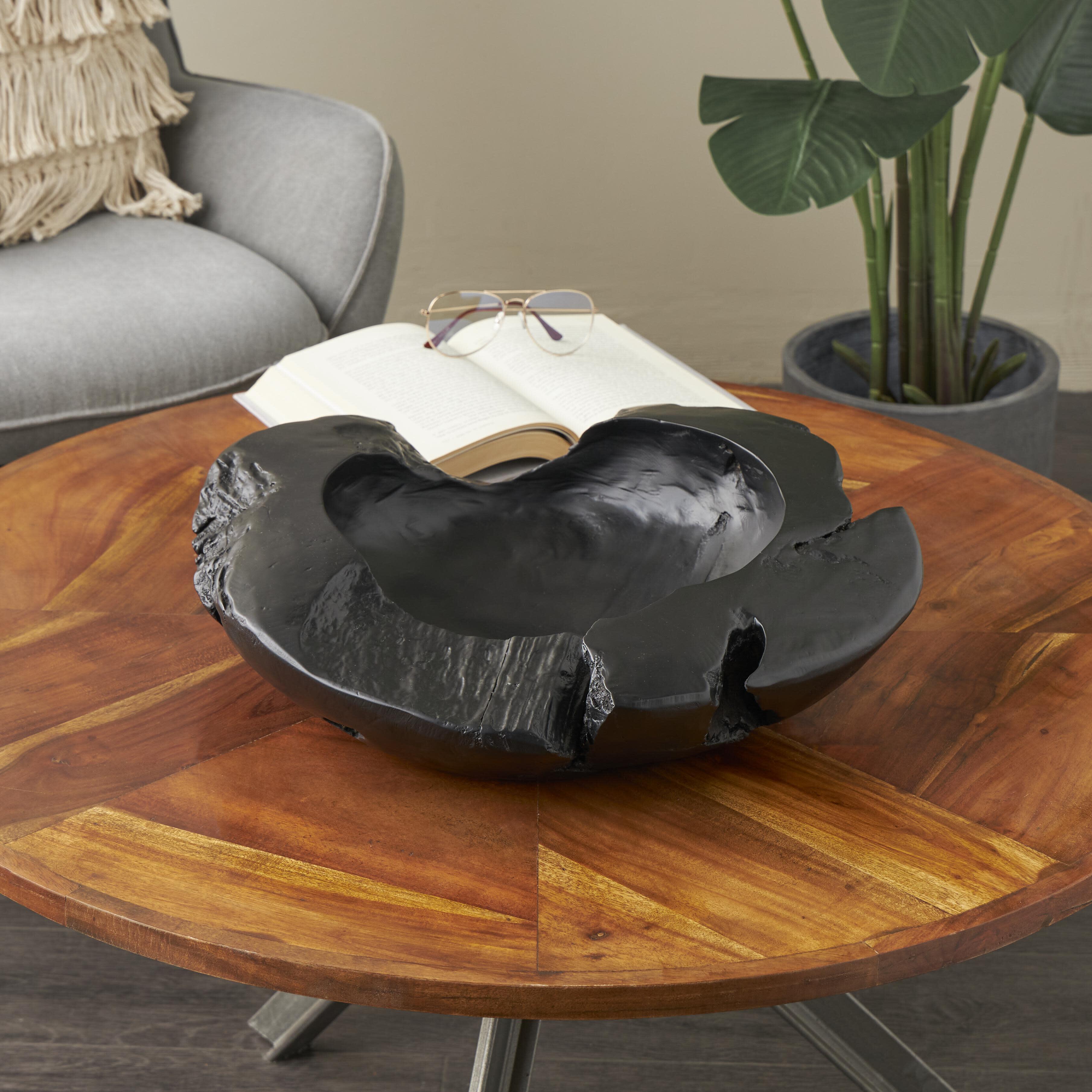 Bayberry Lane Live Edge Decorative Bowl, , rollover