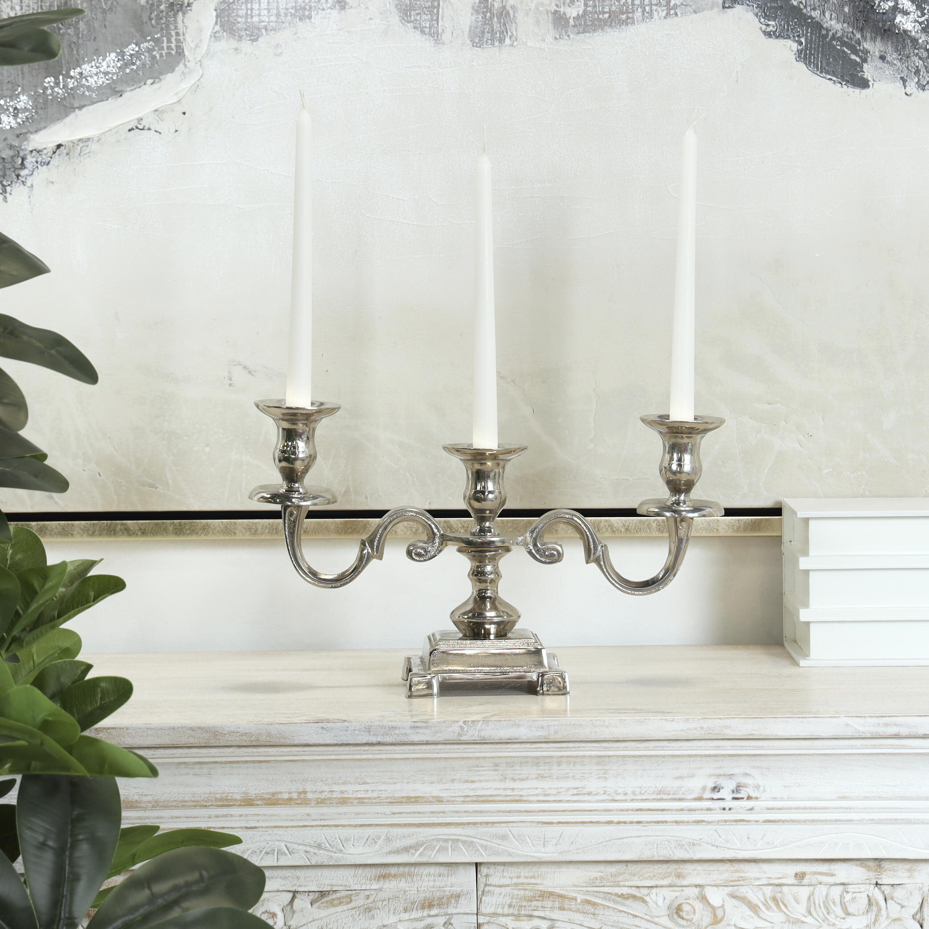 Bayberry Lane Decorative Scrolled Candelabra, , rollover