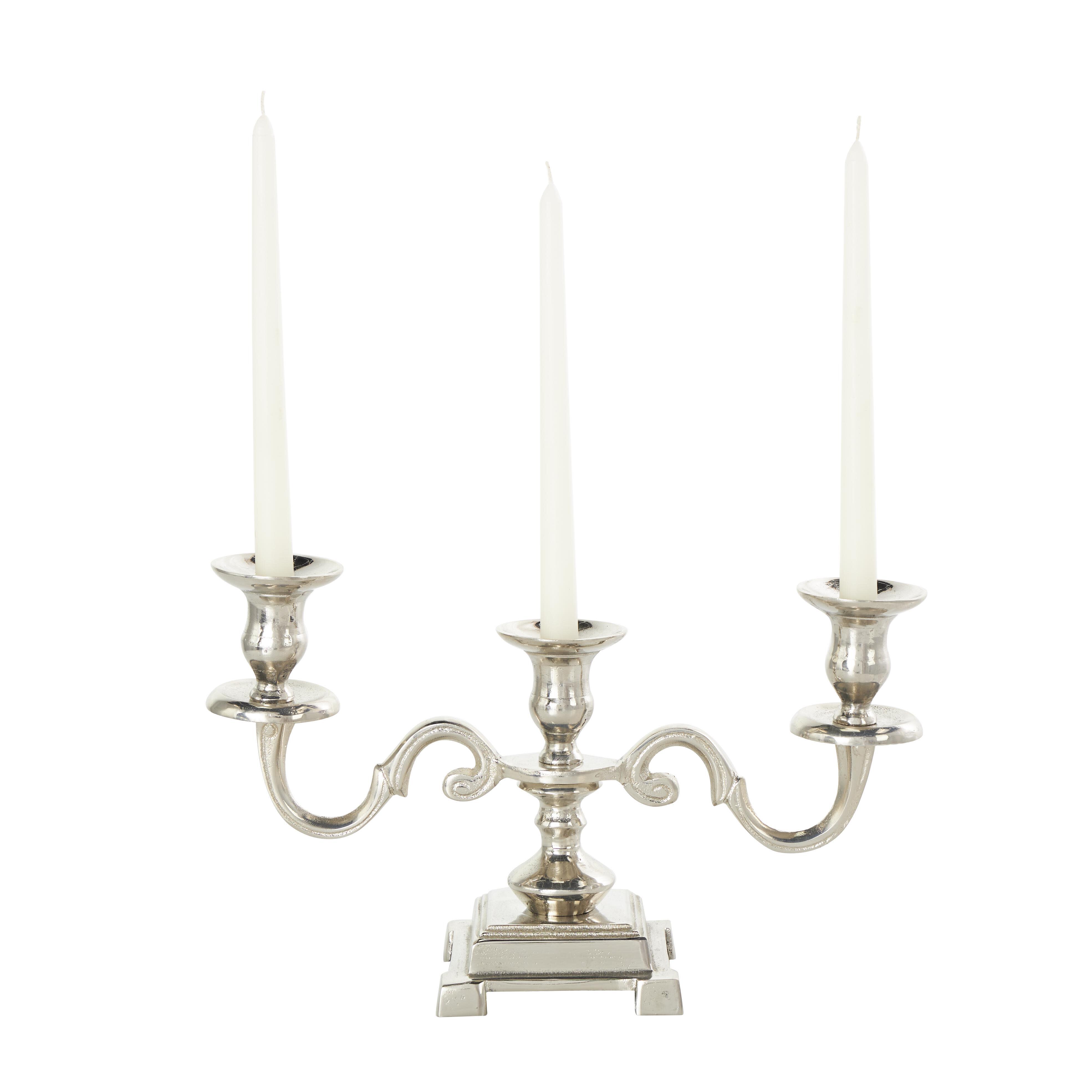 Bayberry Lane Decorative Scrolled Candelabra, , large