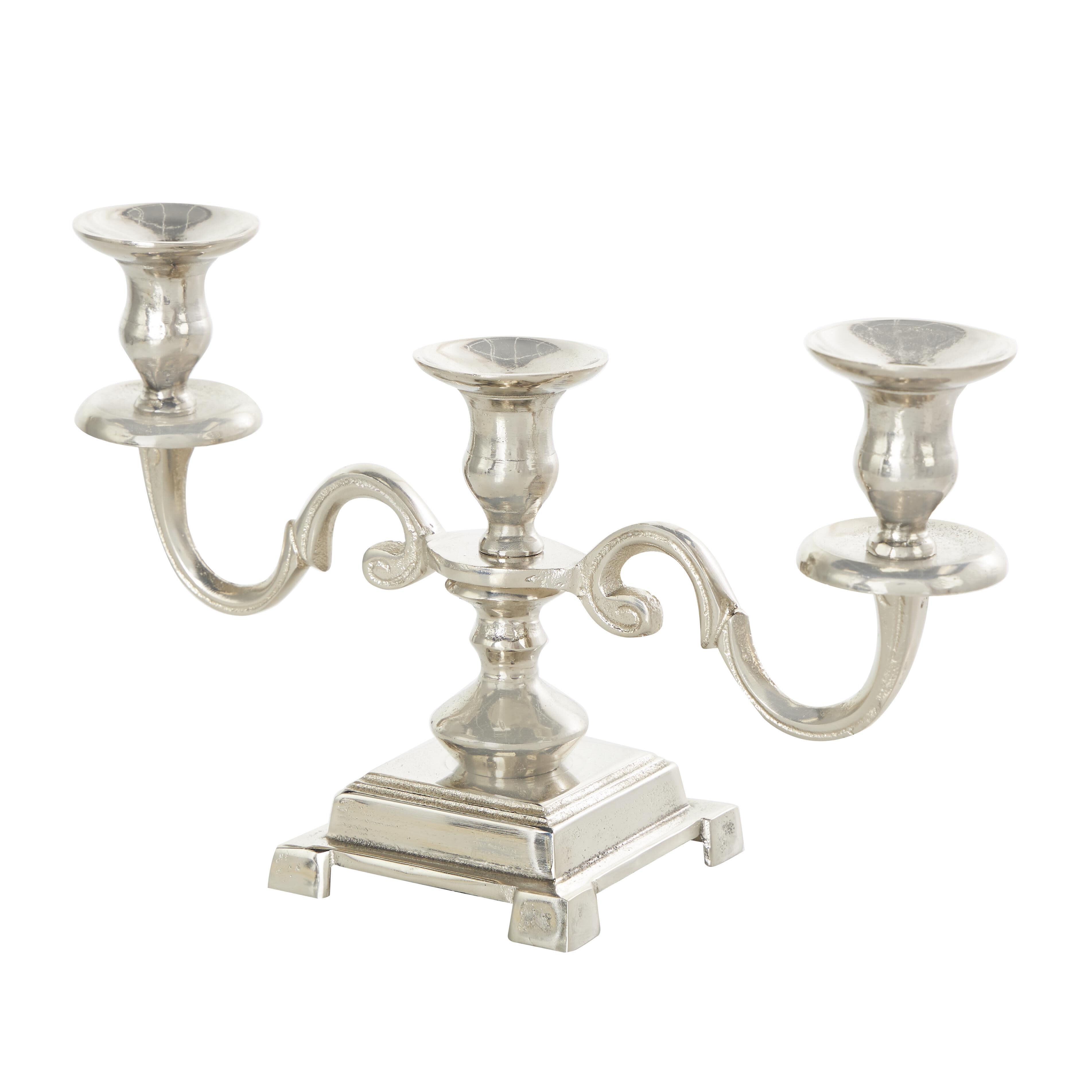 Bayberry Lane Decorative Scrolled Candelabra, , large