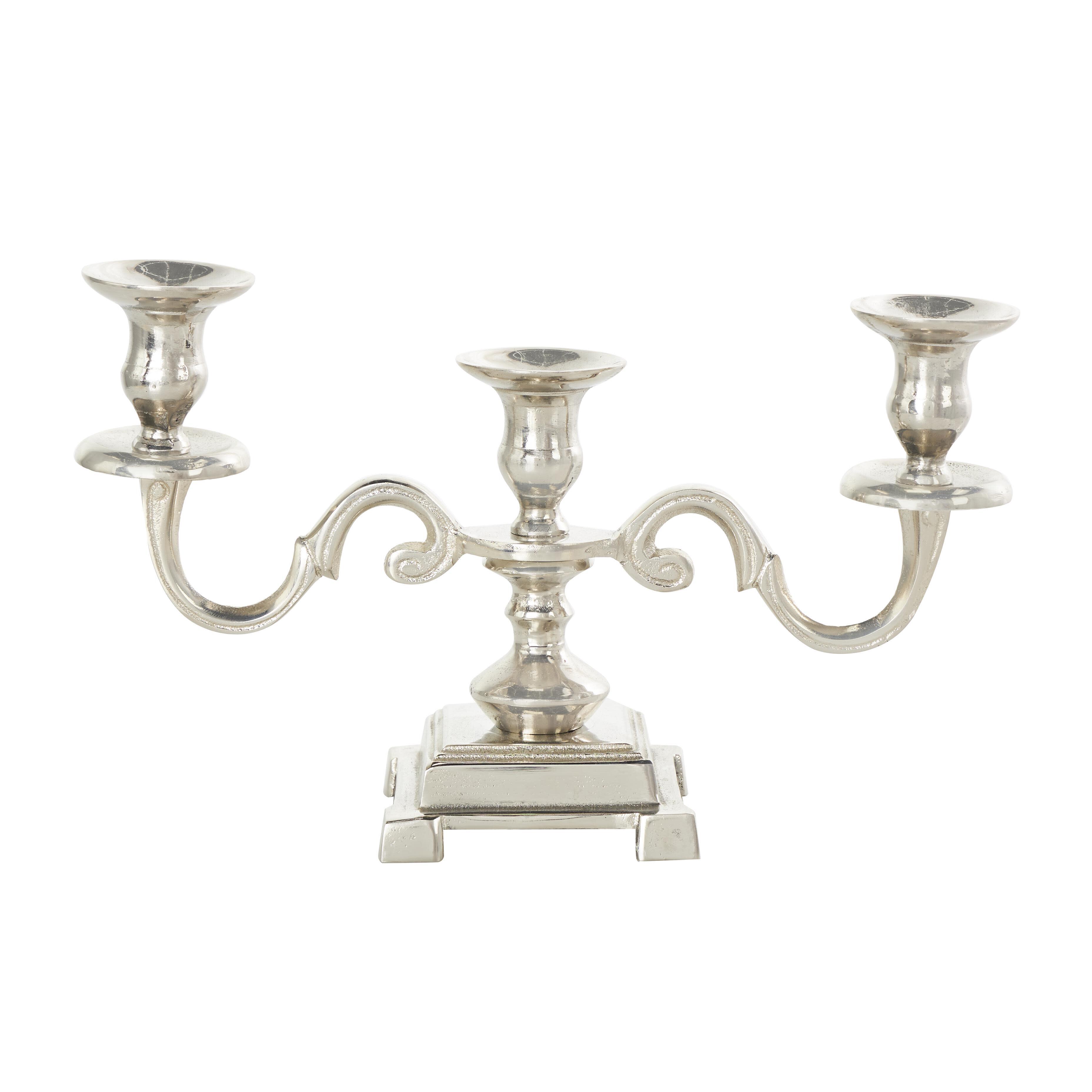 Bayberry Lane Decorative Scrolled Candelabra, , large