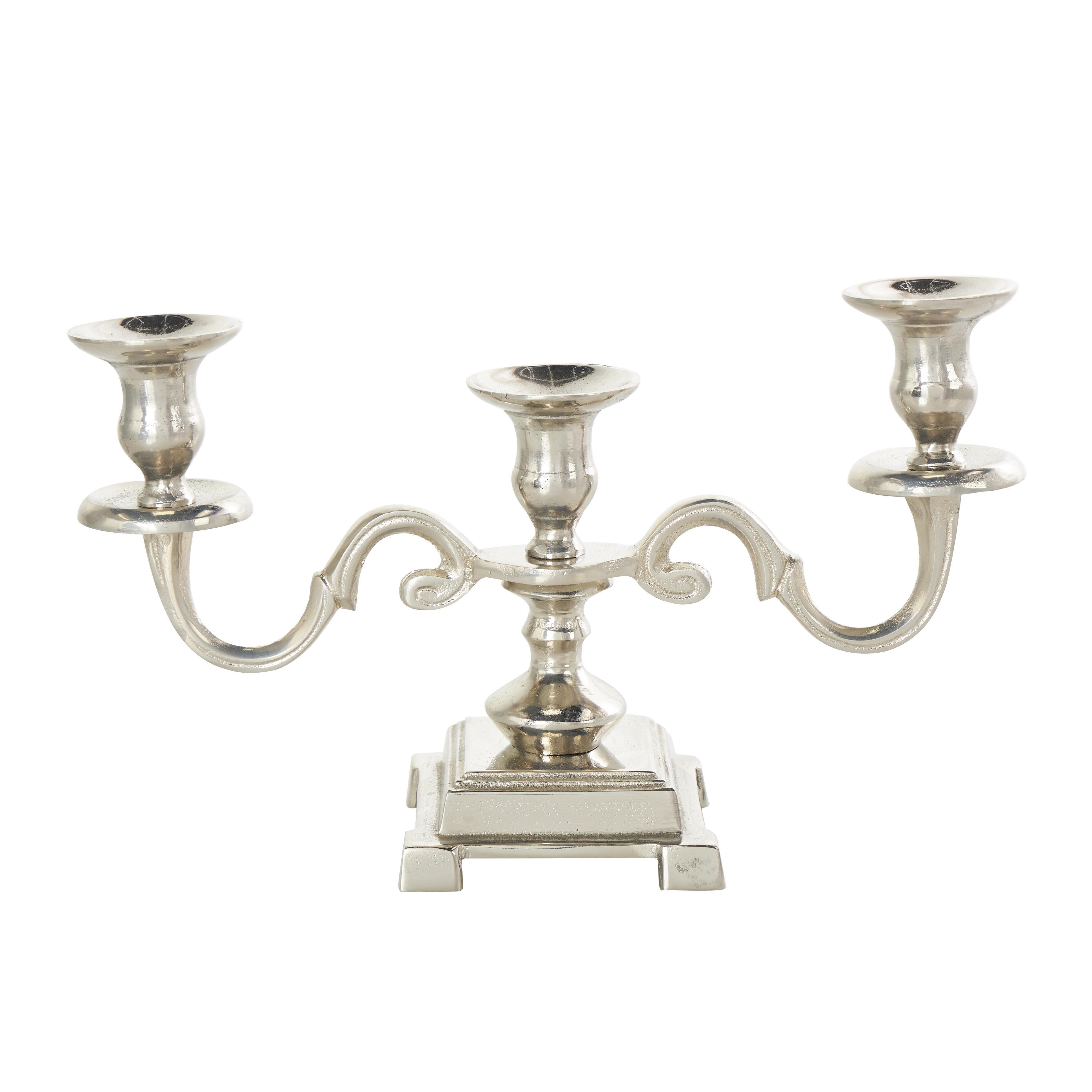 Bayberry Lane Decorative Scrolled Candelabra, , large