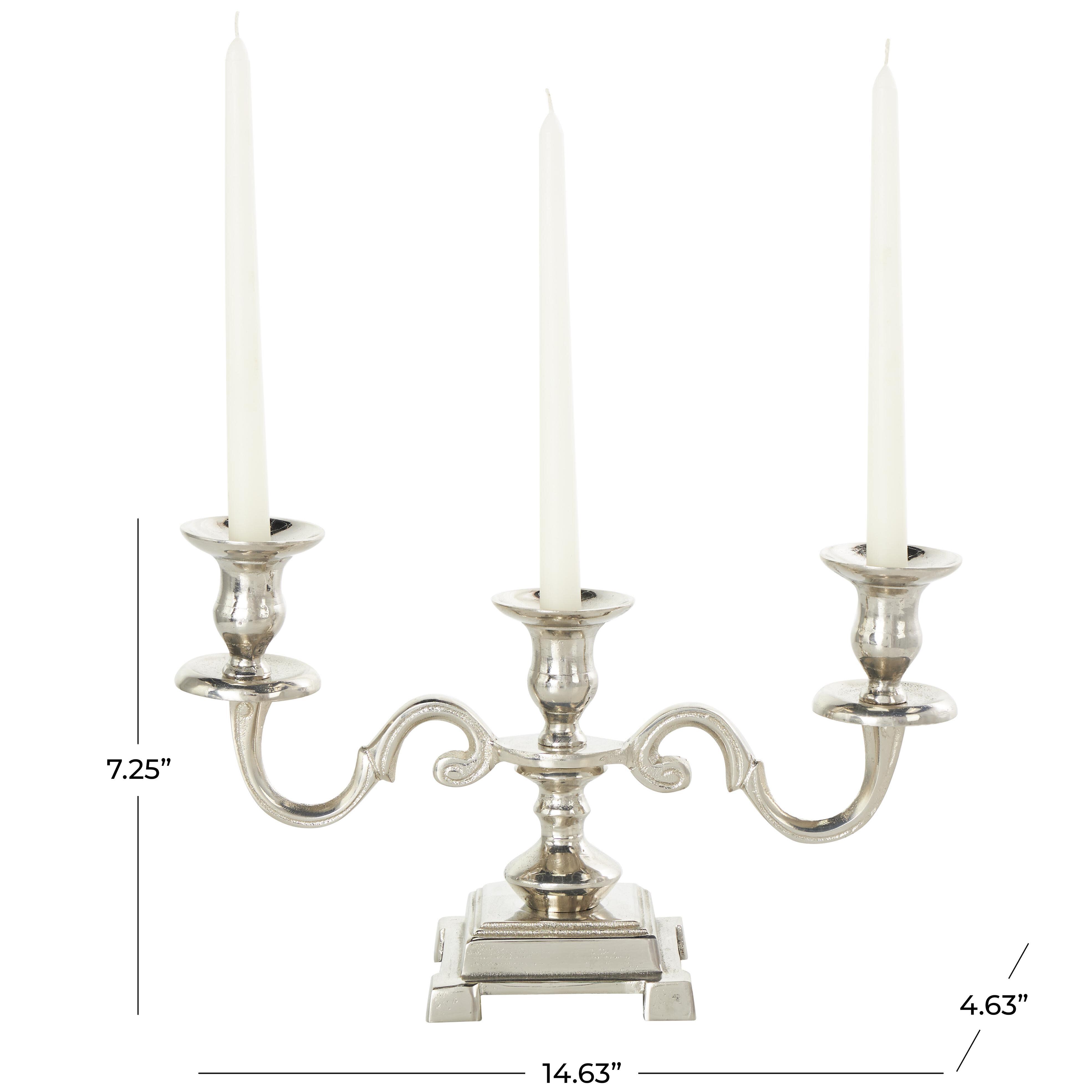 Bayberry Lane Decorative Scrolled Candelabra, , large