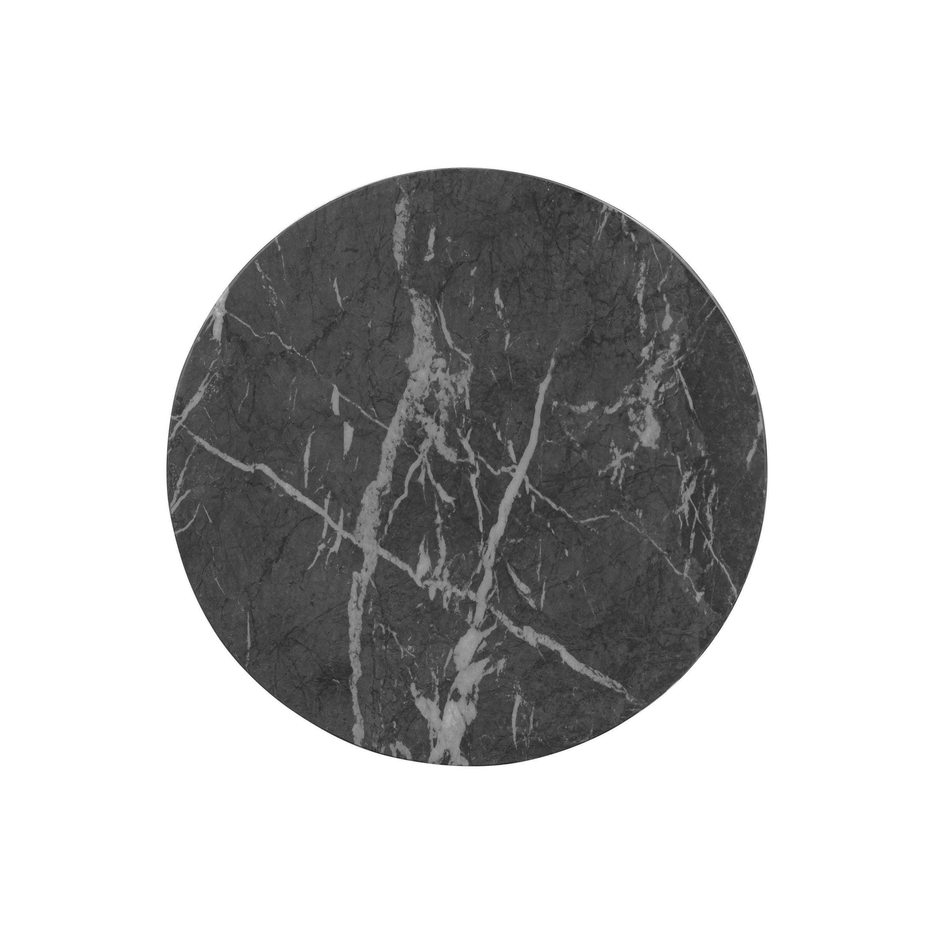 TOV Furniture Charra Side Table, Black, large