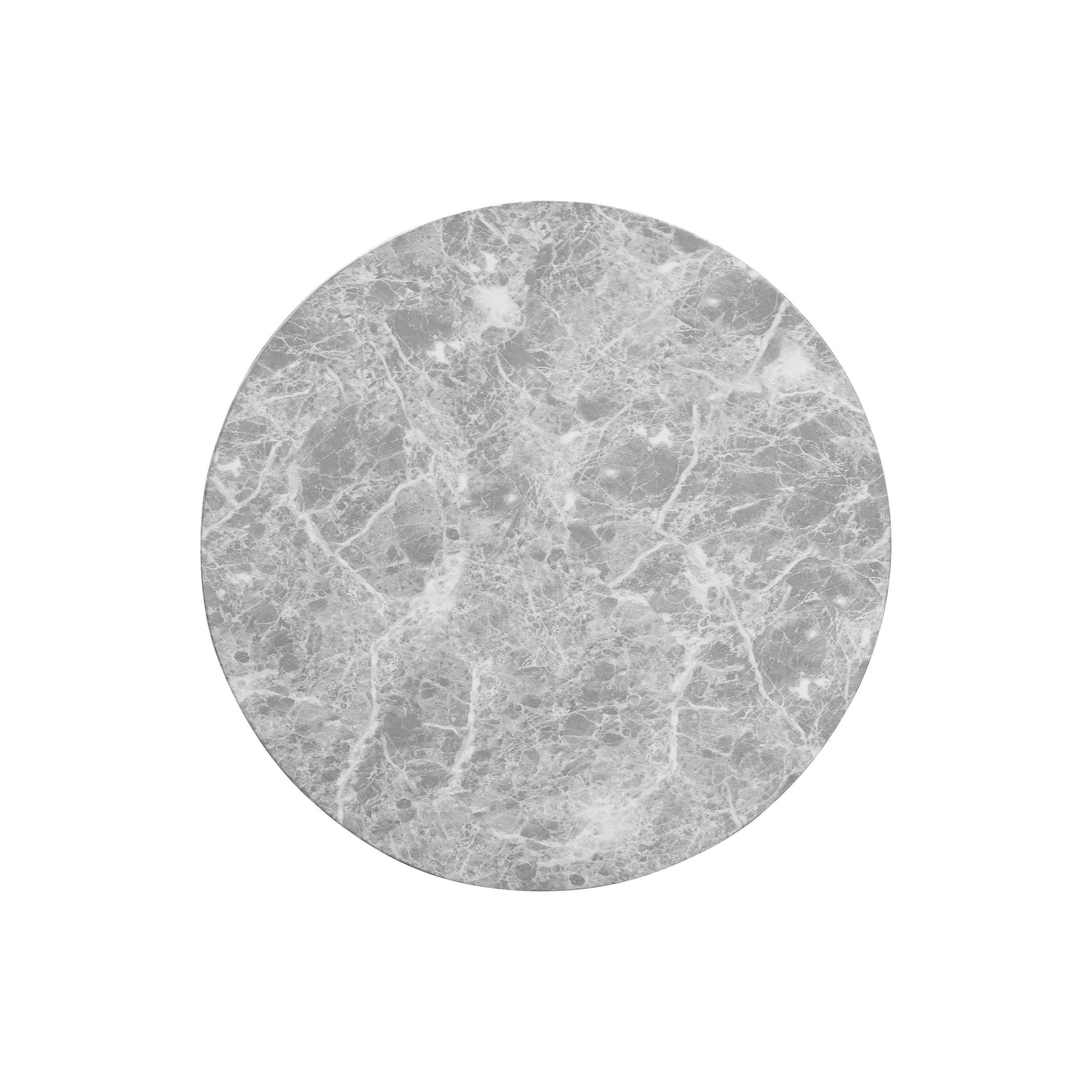 TOV Furniture Charra Side Table, Gray, large