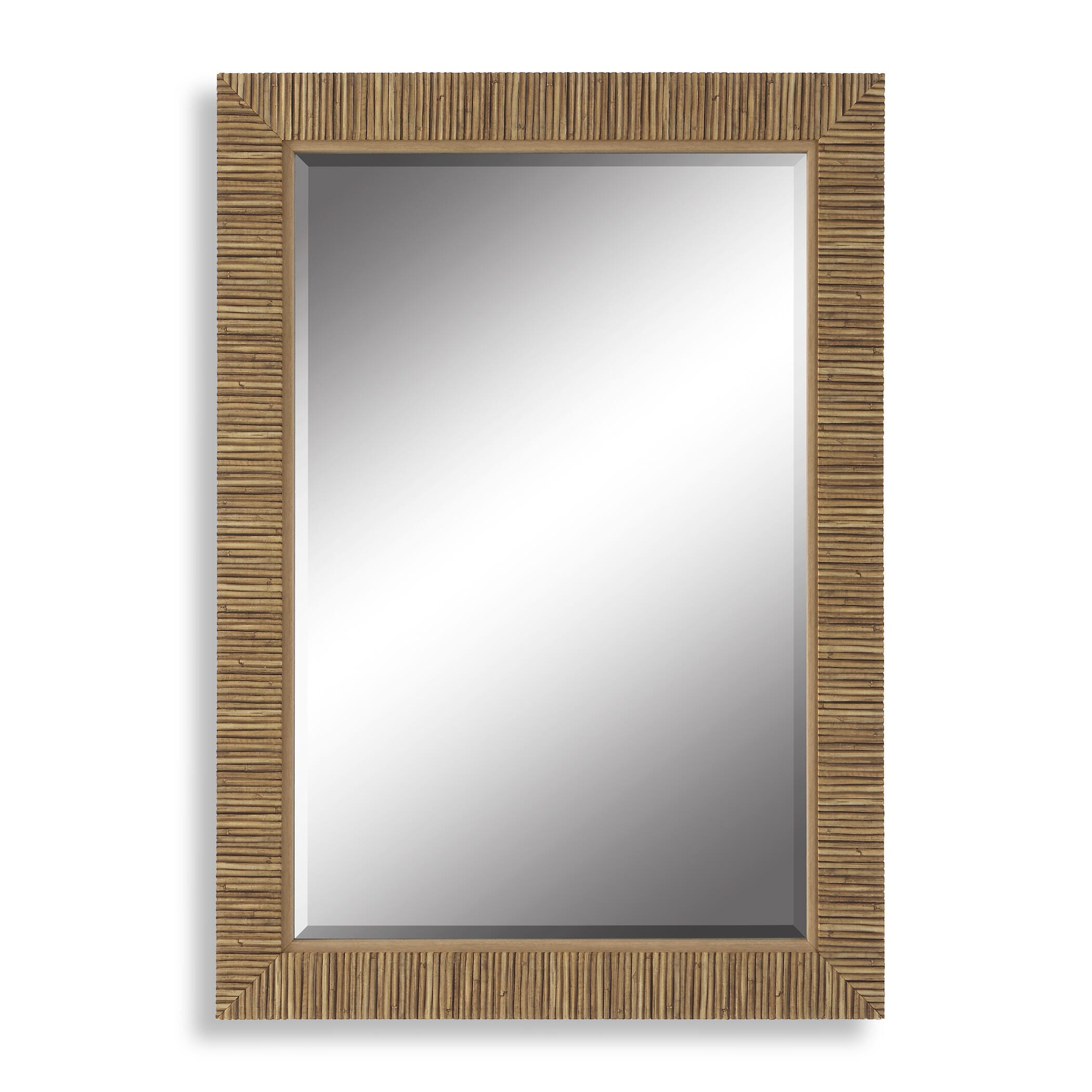 Exalted Living Coastal Rectangle Wall Mirror, , large
