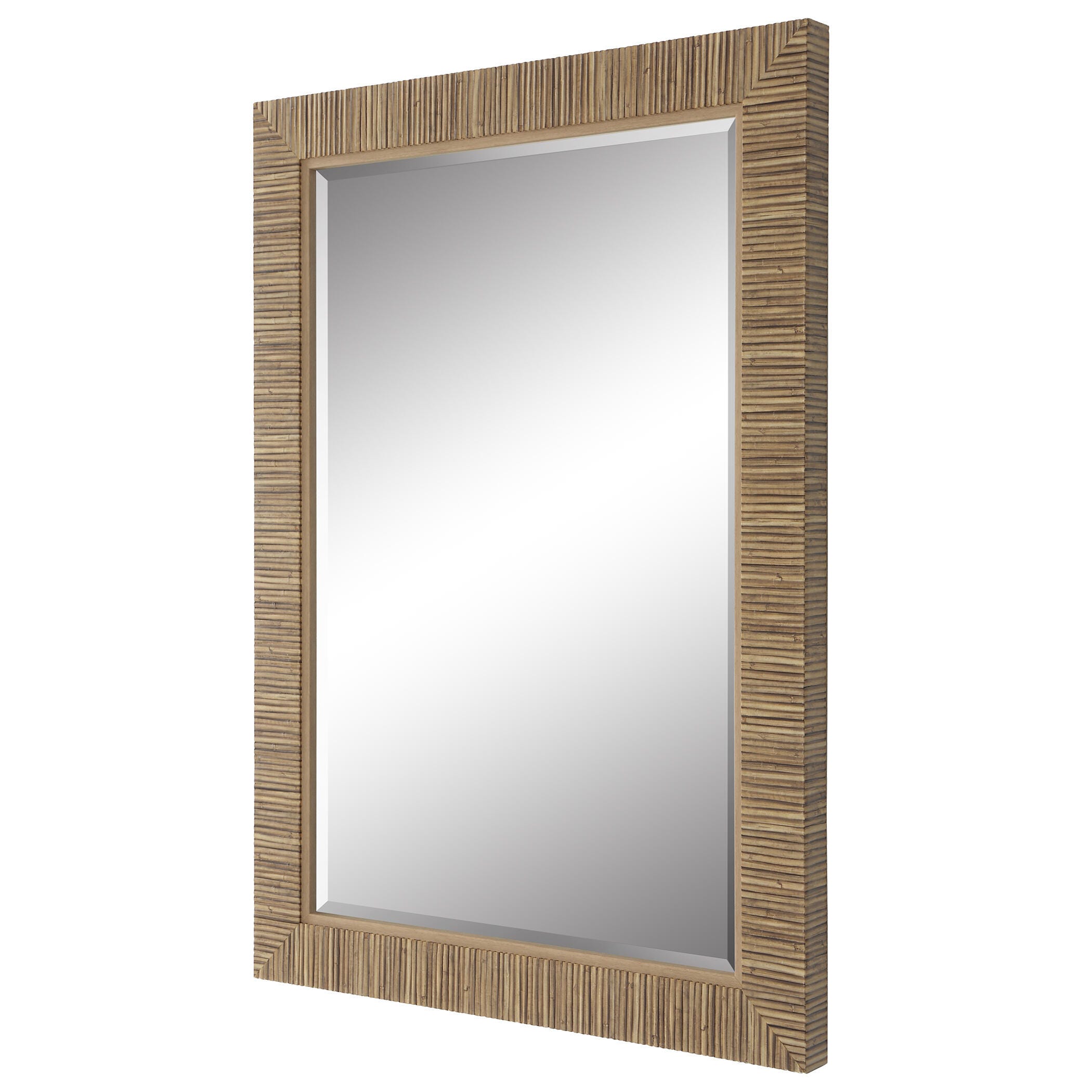 Exalted Living Coastal Rectangle Wall Mirror, , large