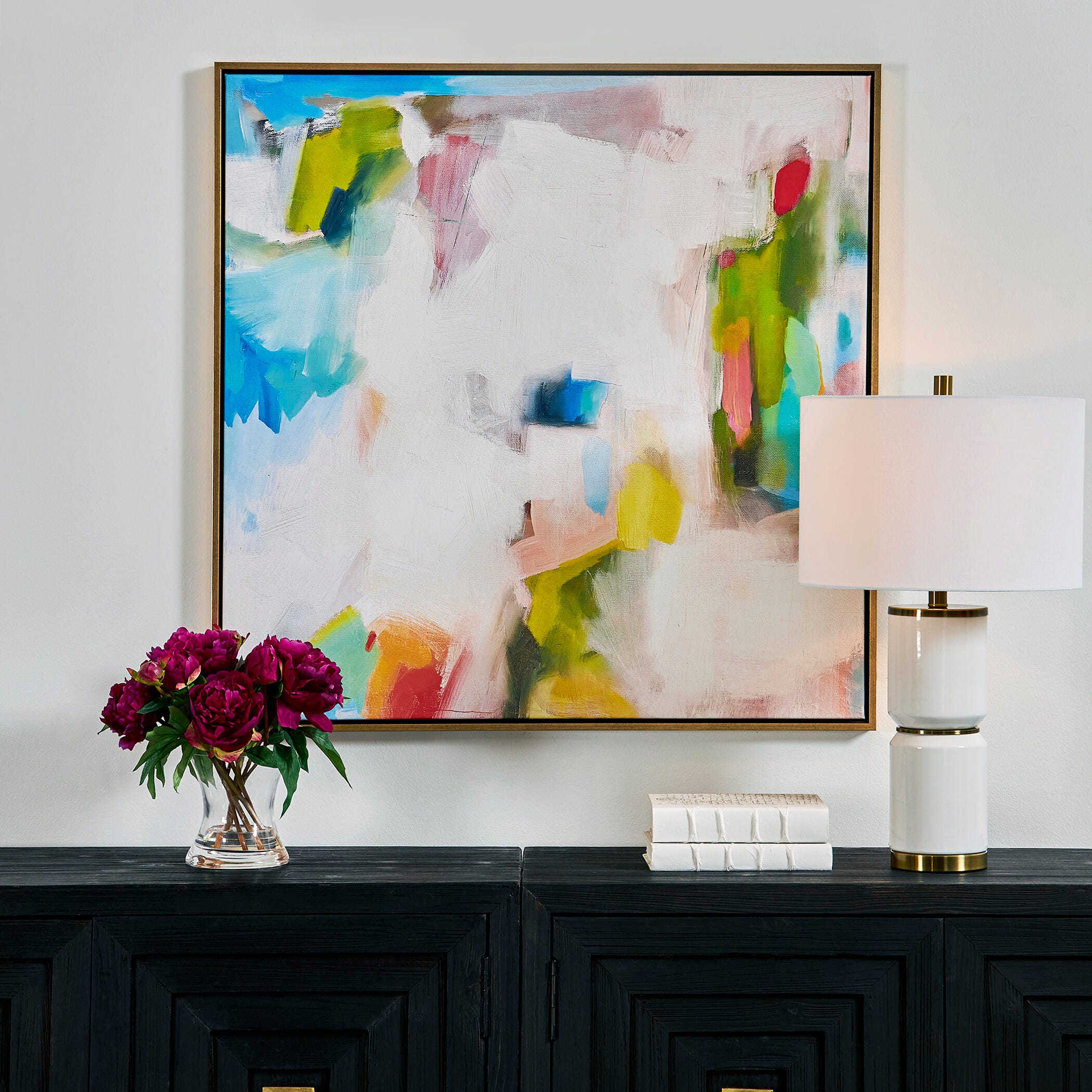Exalted Living Dream of Isles Wall Art 37'' x 37'', , rollover