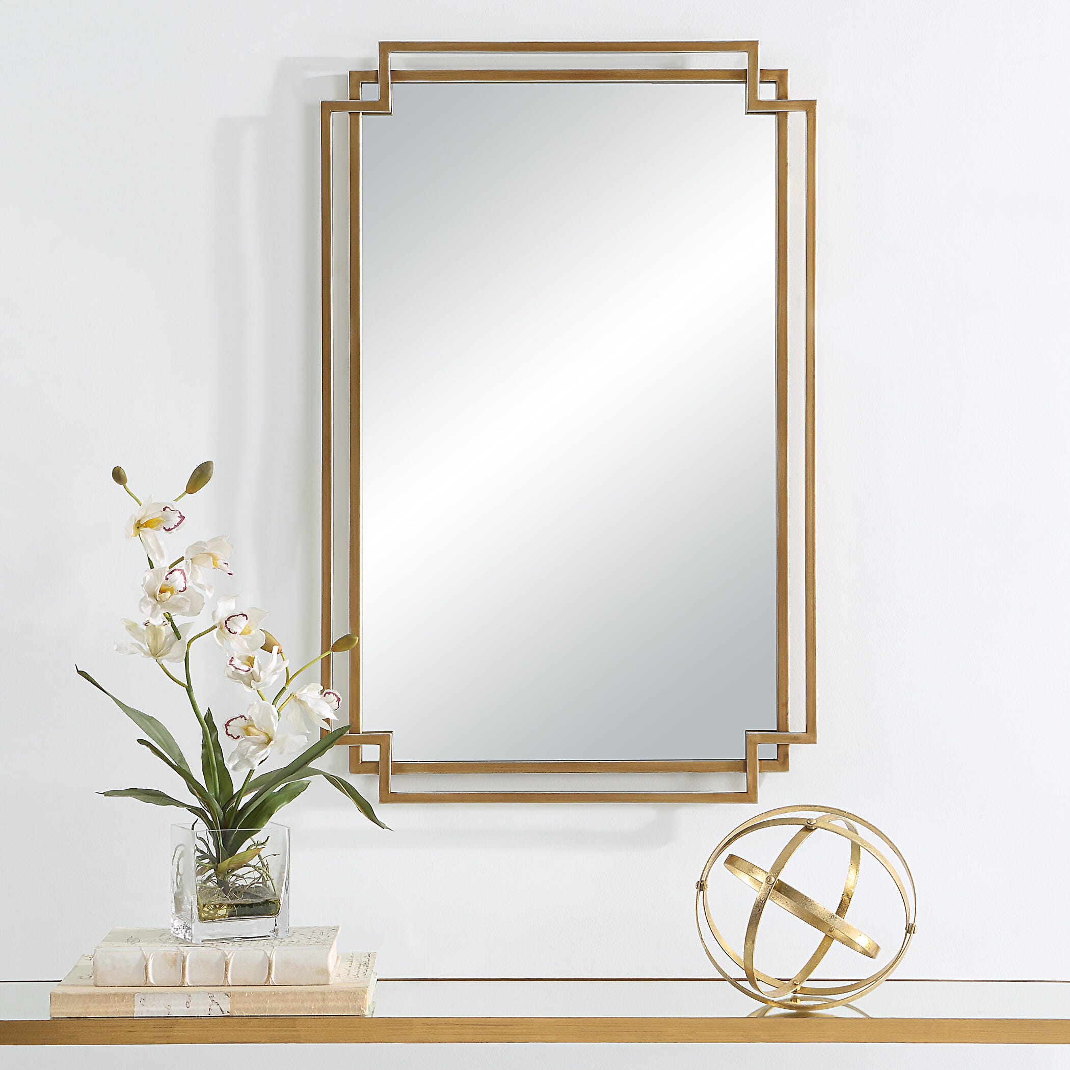 Exalted Living Overlapping Wall Mirror, , large
