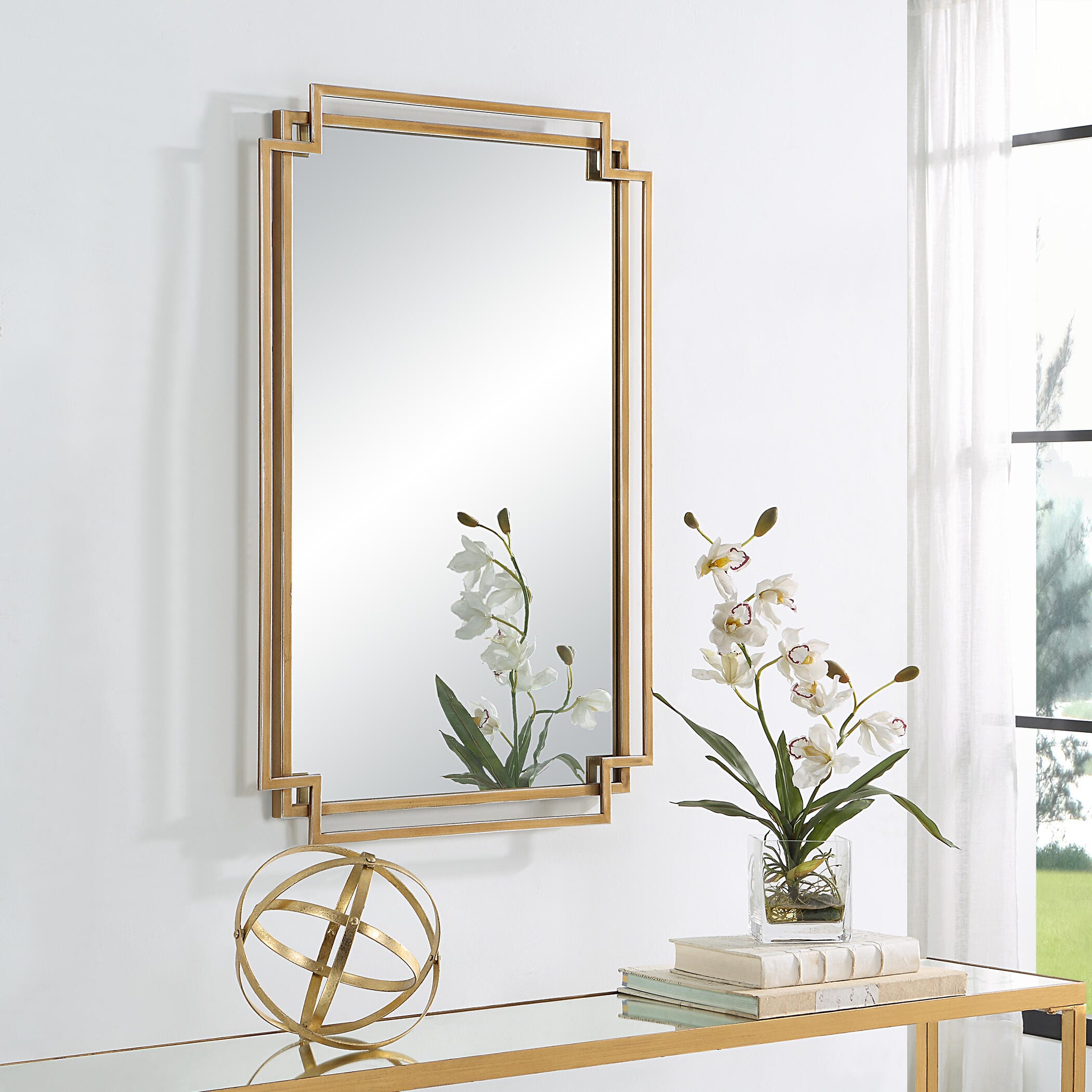 Exalted Living Overlapping Wall Mirror, , large