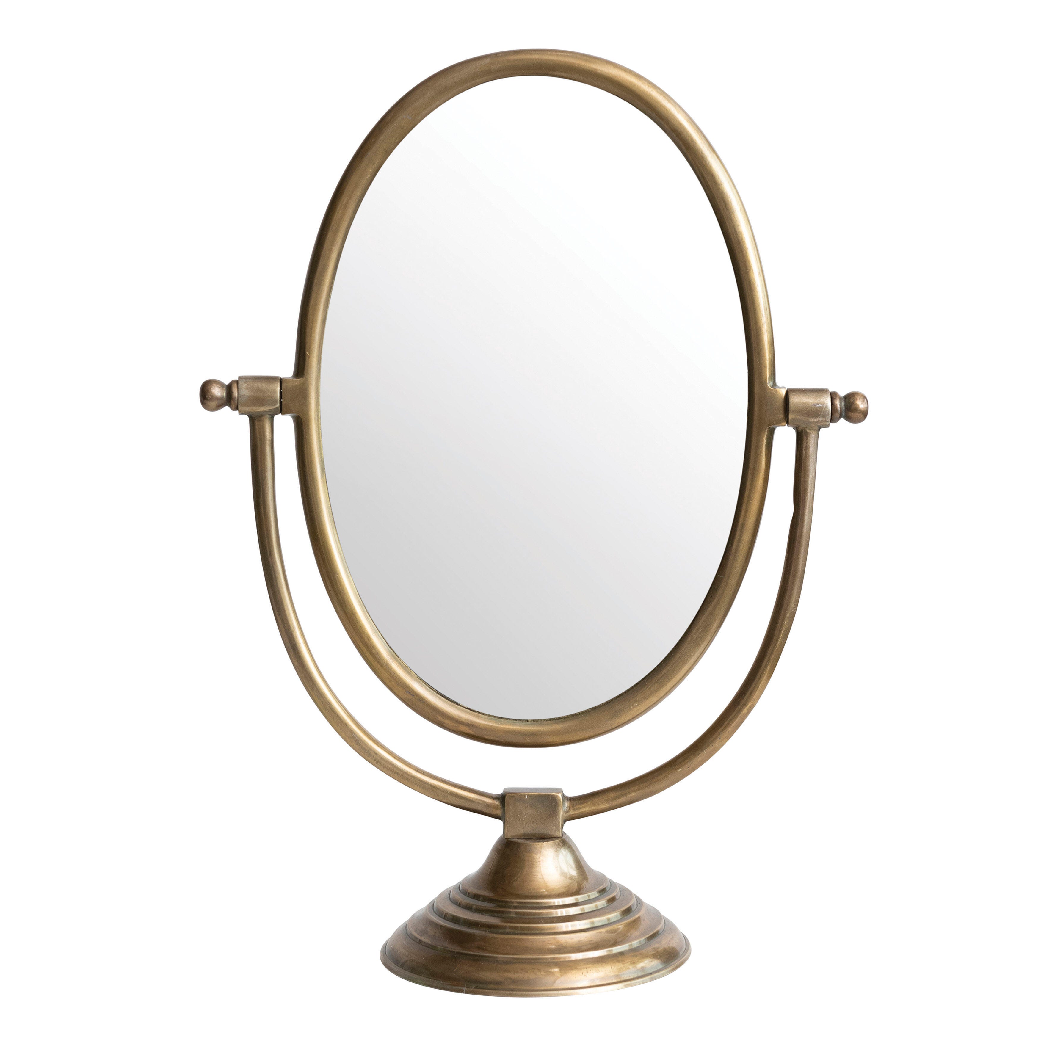 Storied Home Swivel Vanity Mirror, , large