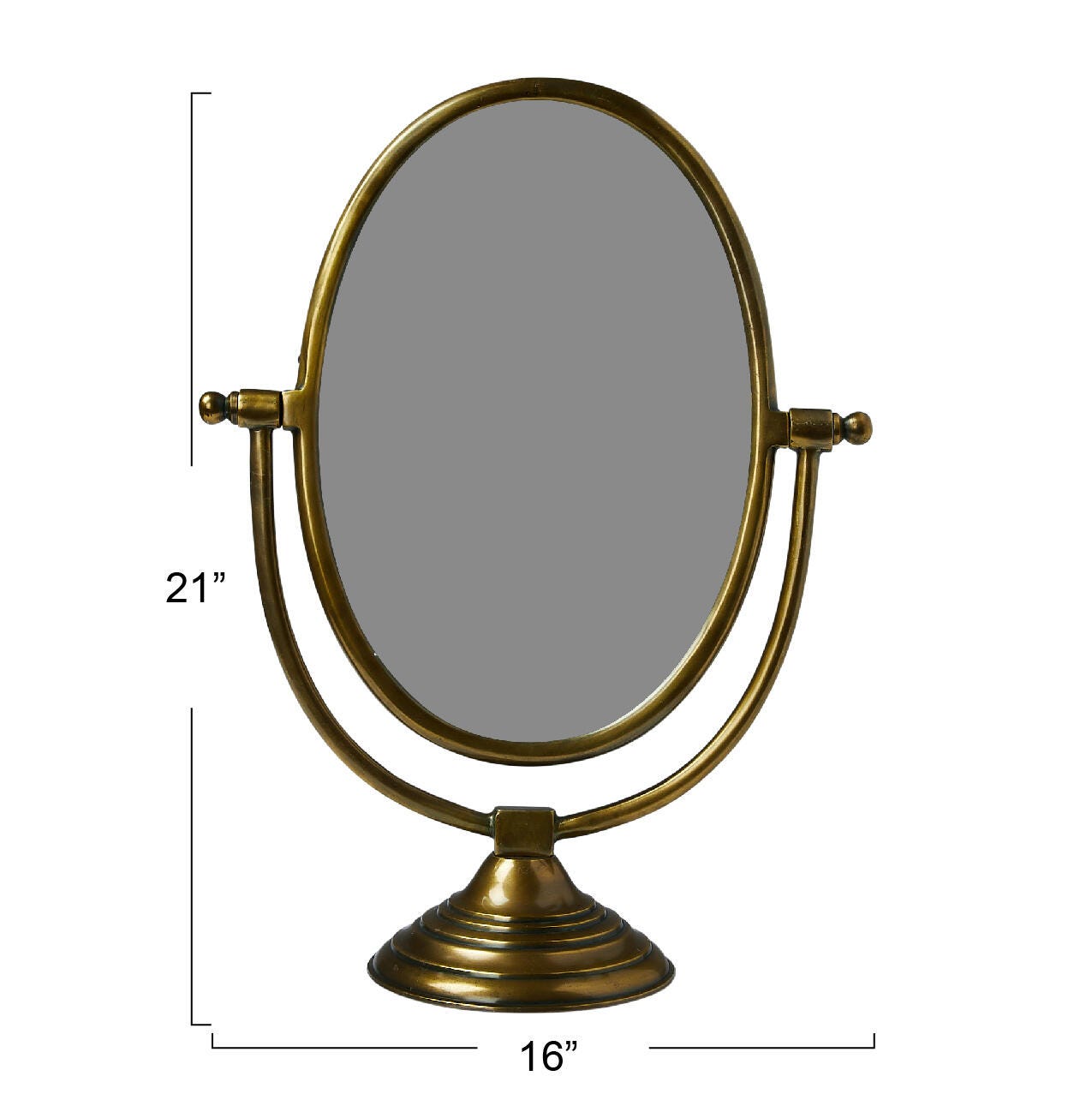 Storied Home Swivel Vanity Mirror, , large