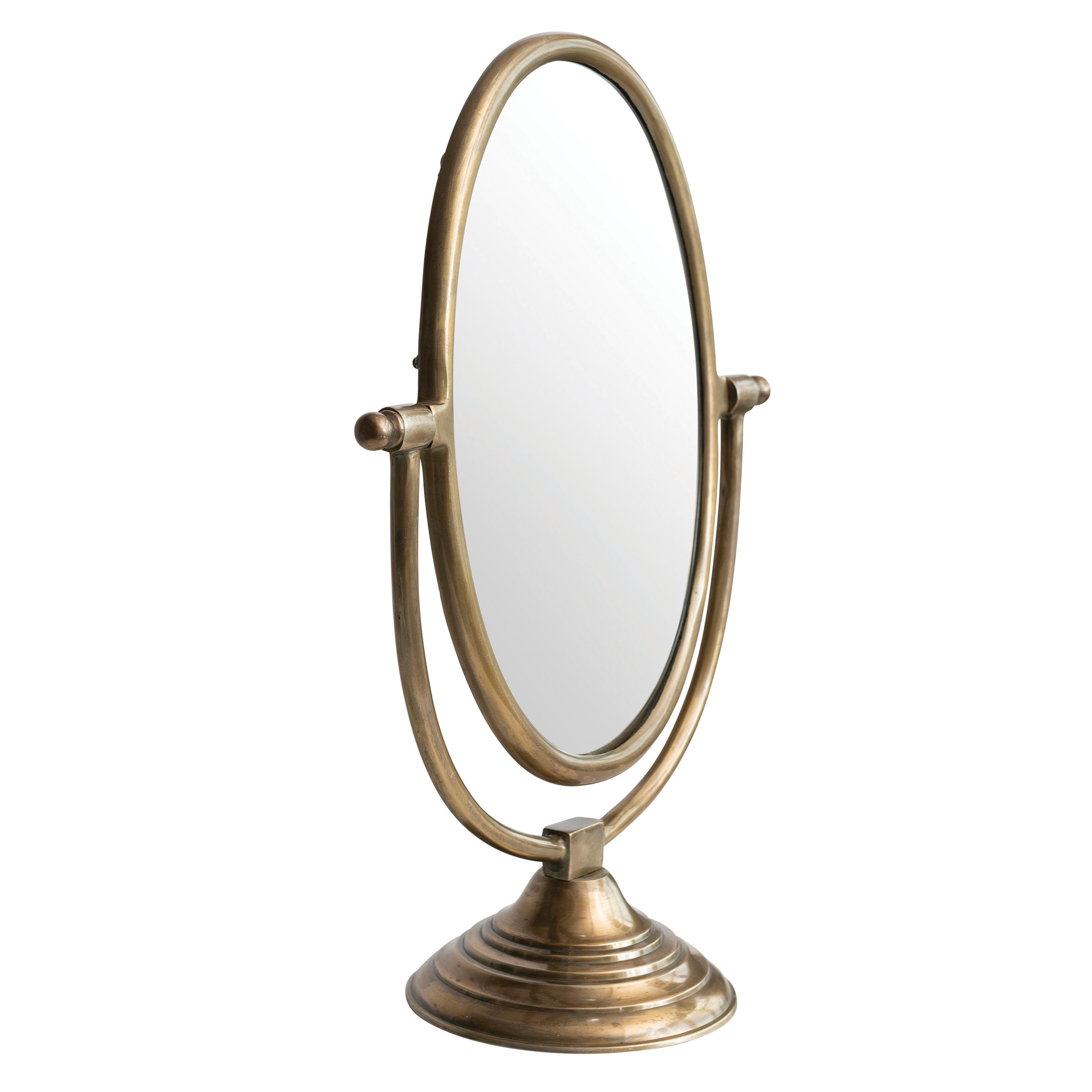 Storied Home Swivel Vanity Mirror, , large