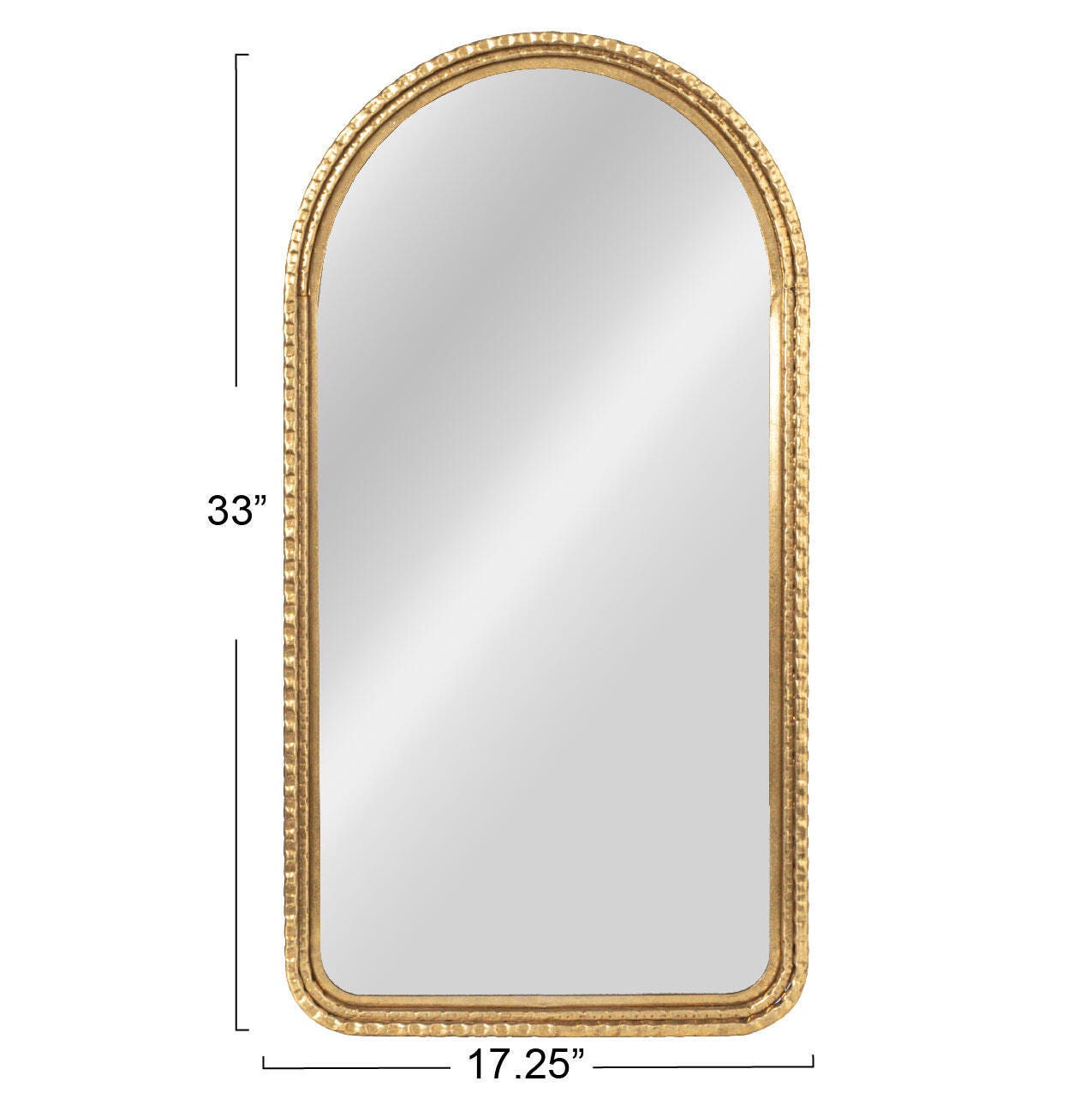 Storied Home Decorative Arched Wall Mirror, , large