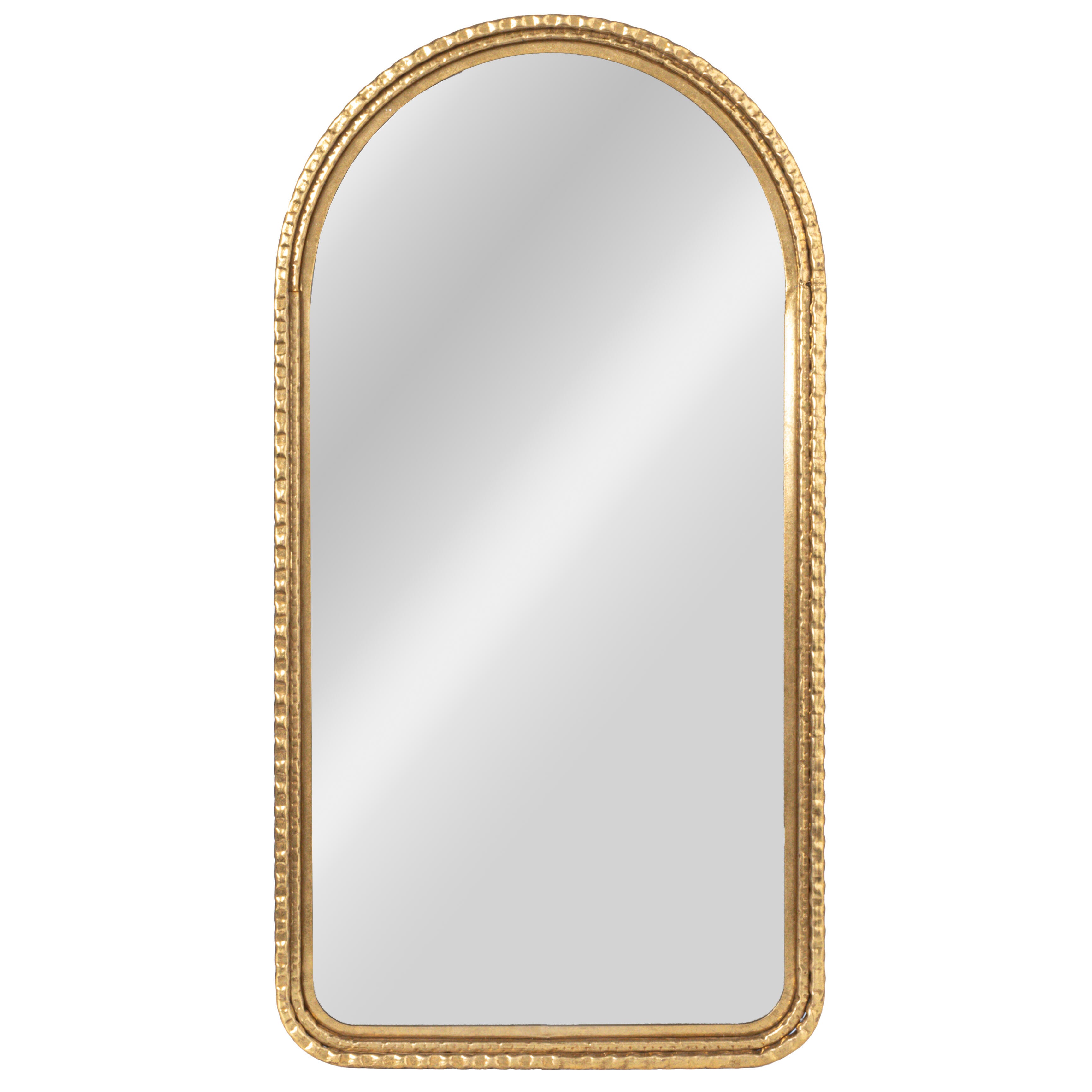 Storied Home Decorative Arched Wall Mirror, , large