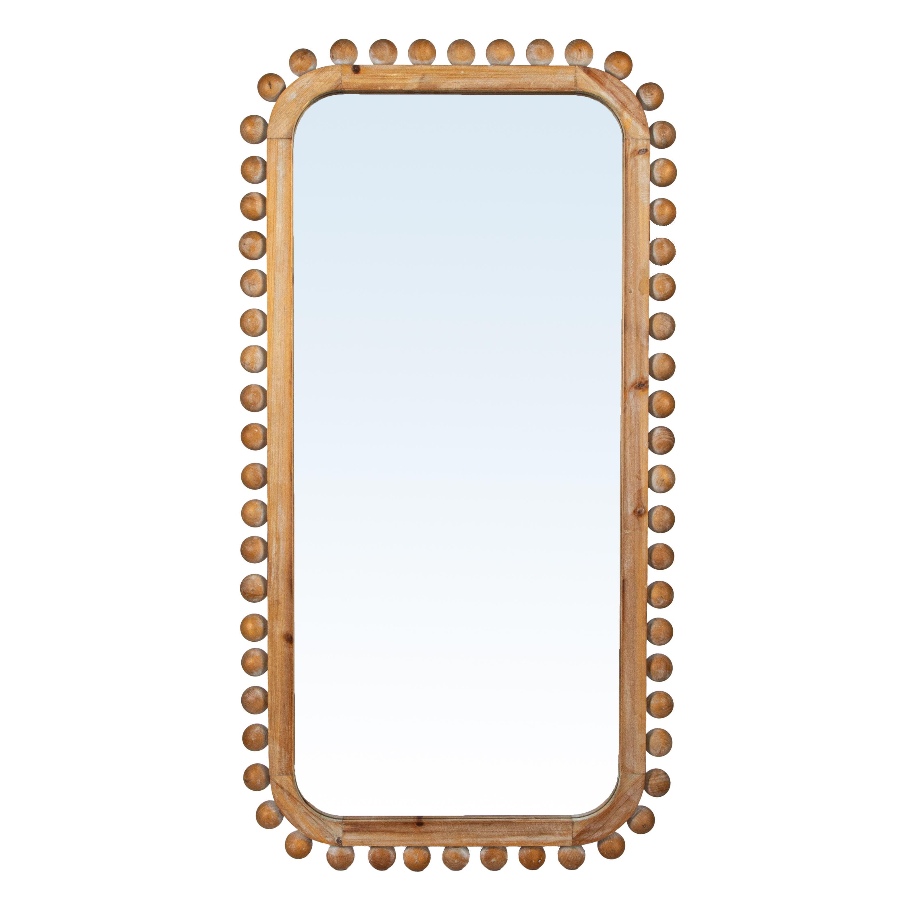 Storied Home Boho-Southwestern Wall Mirror, , large