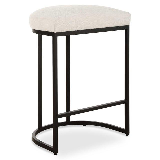 Exalted Living Counter Height Solid Bar Stool