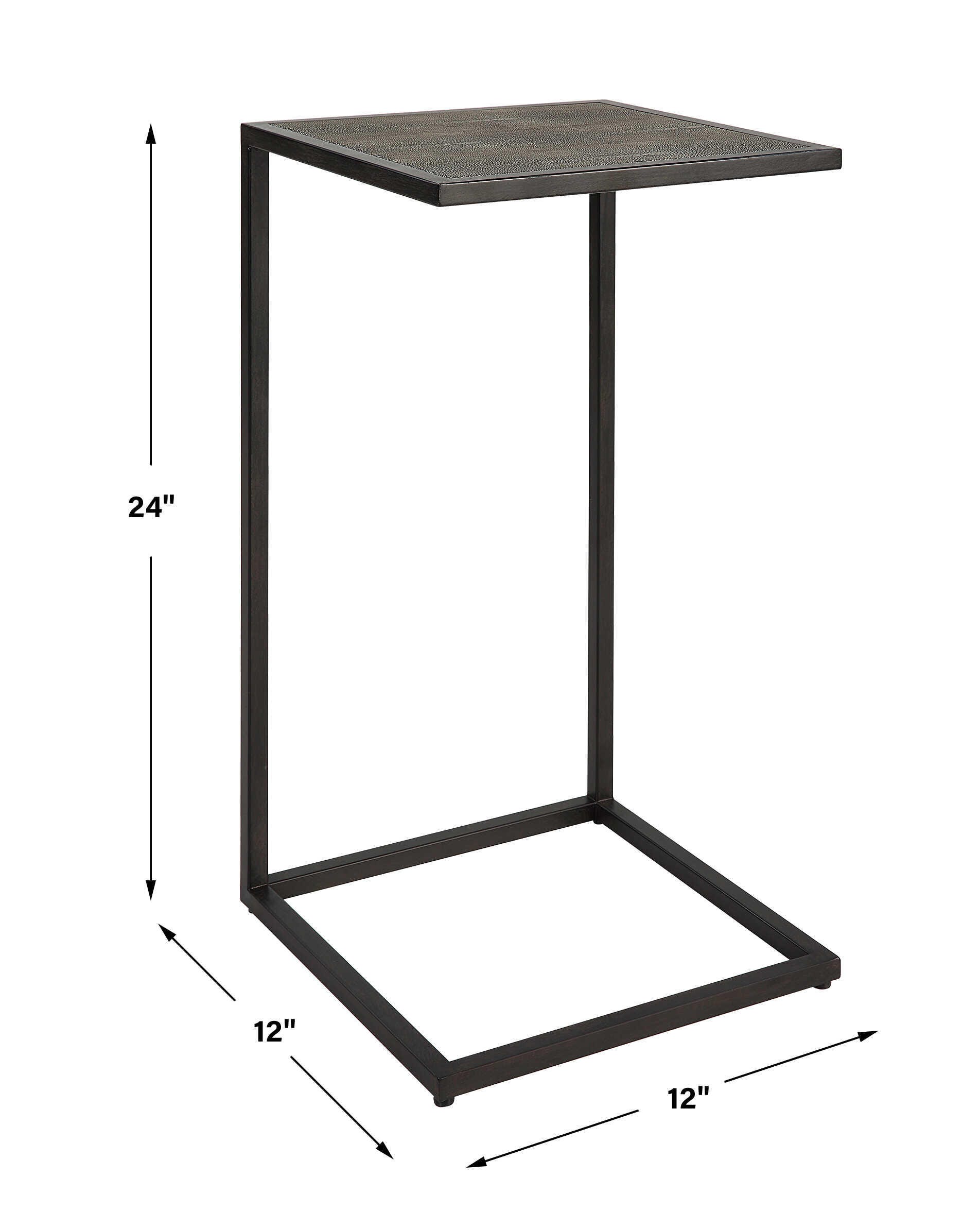 Exalted Living Pull Up Accent Table, , large