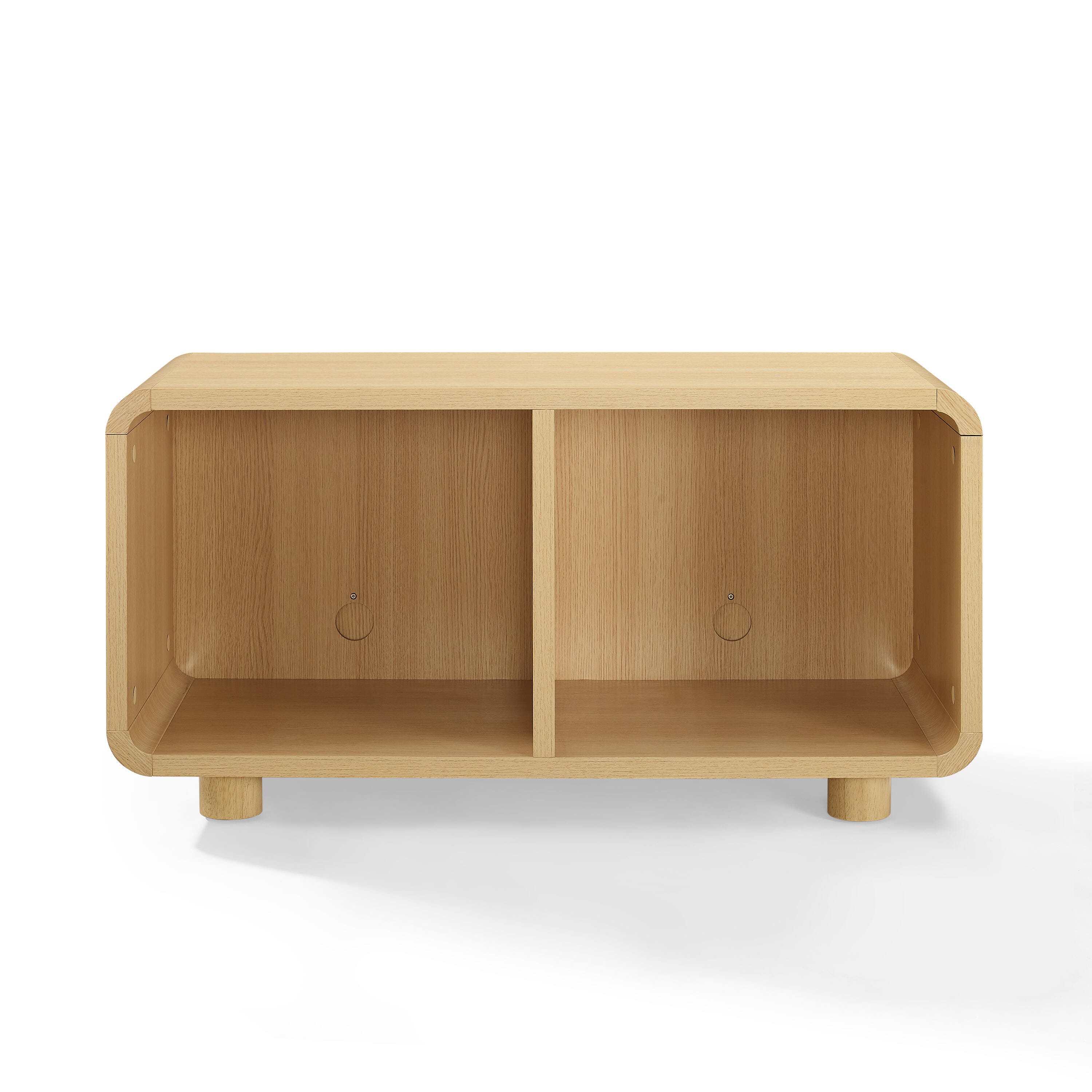 Crosley Furniture Zoe 40" Record Storage Accent Console, , large
